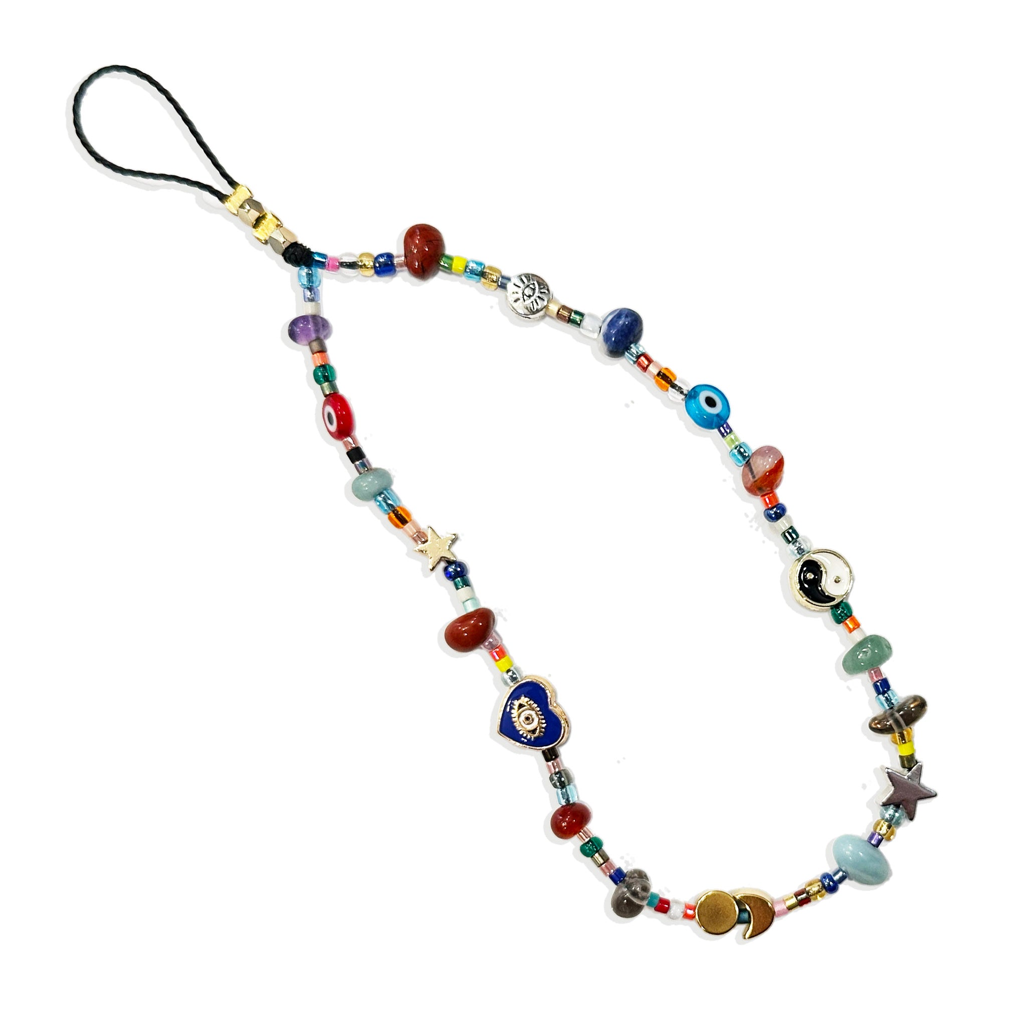 A Charmed Life Phone Wrist Strap - Mystic Charm