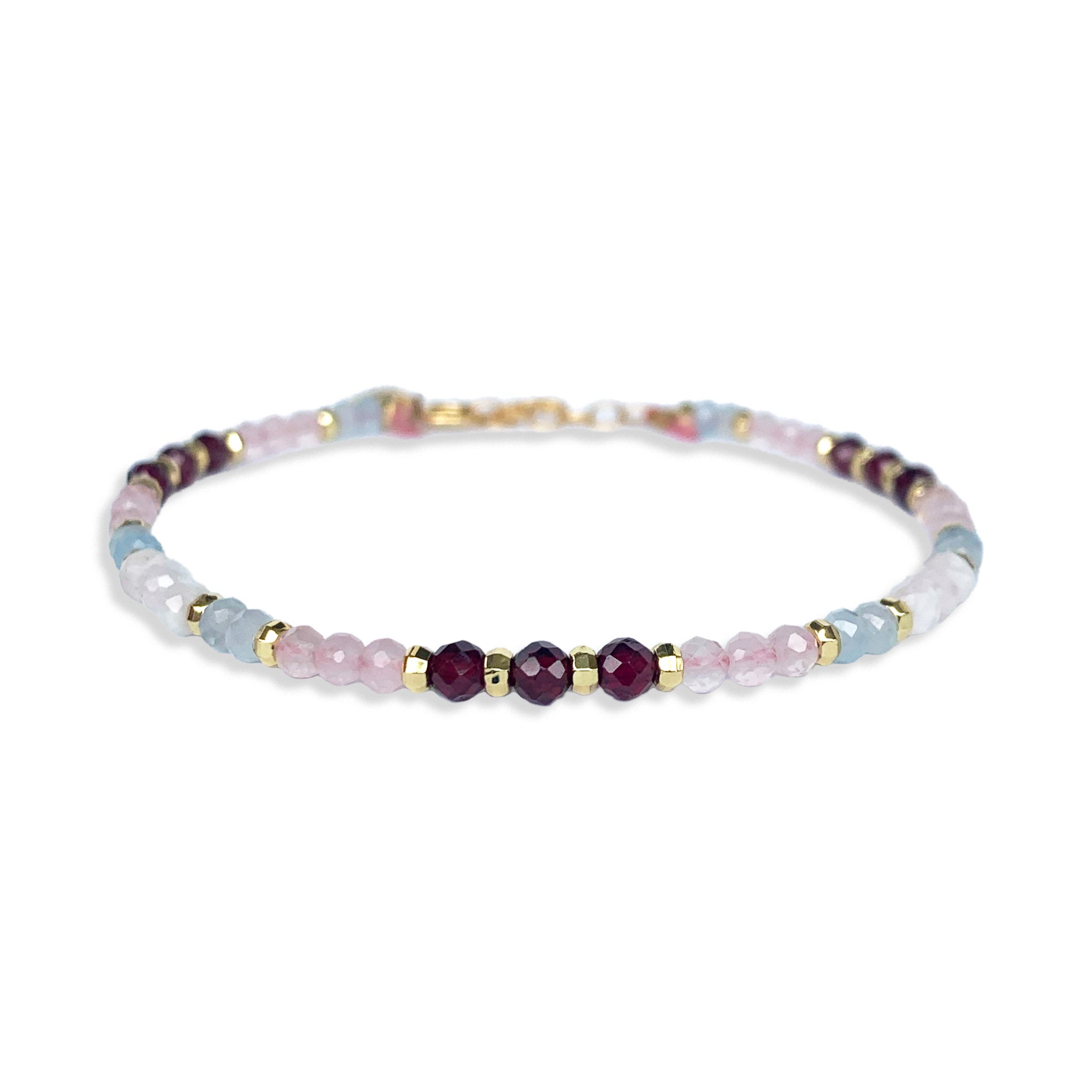 Fertility Faceted Gemstone Bracelet