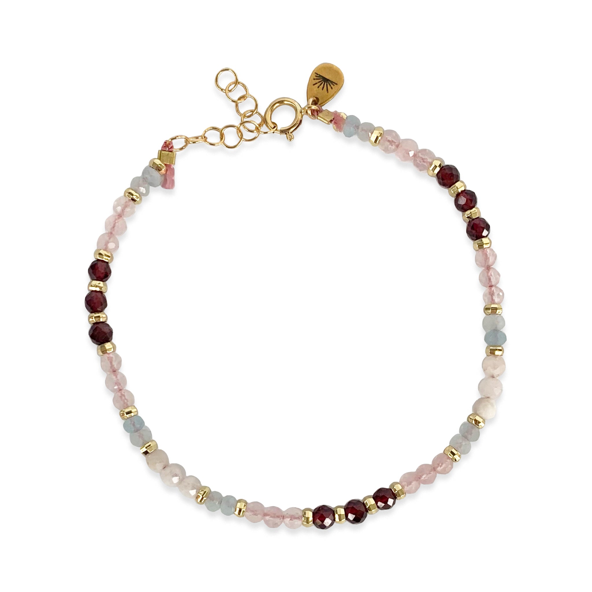 Fertility Faceted Gemstone Bracelet