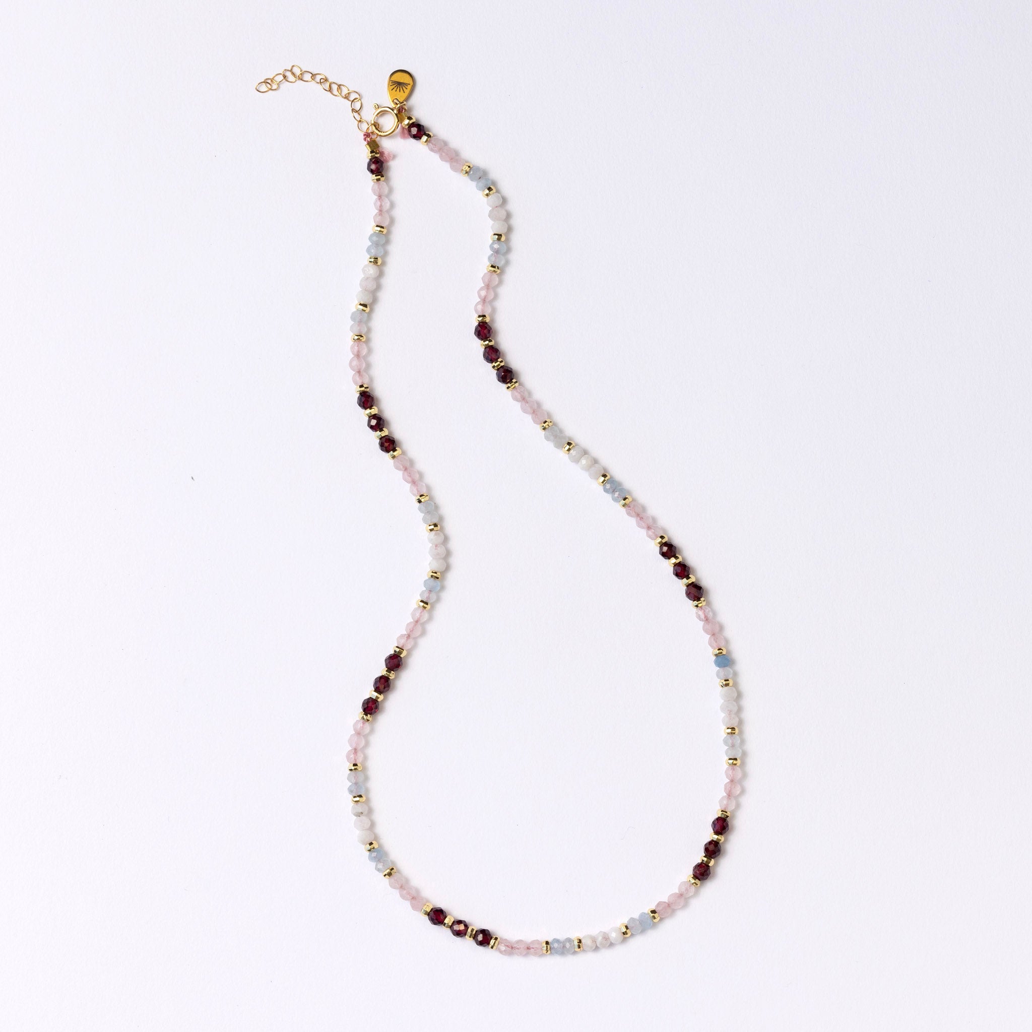 Fertility Faceted Gemstone Necklace