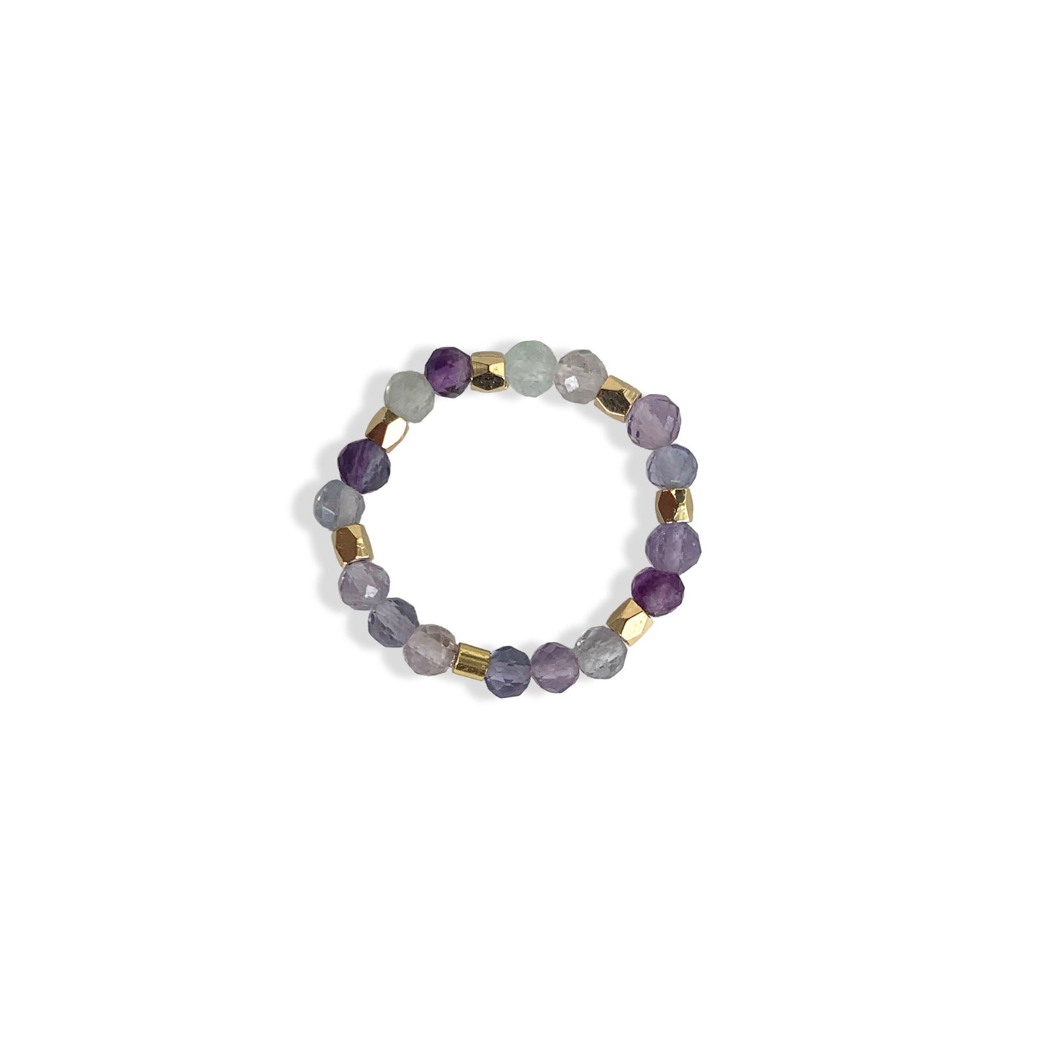 Flourite Gemstone Ring