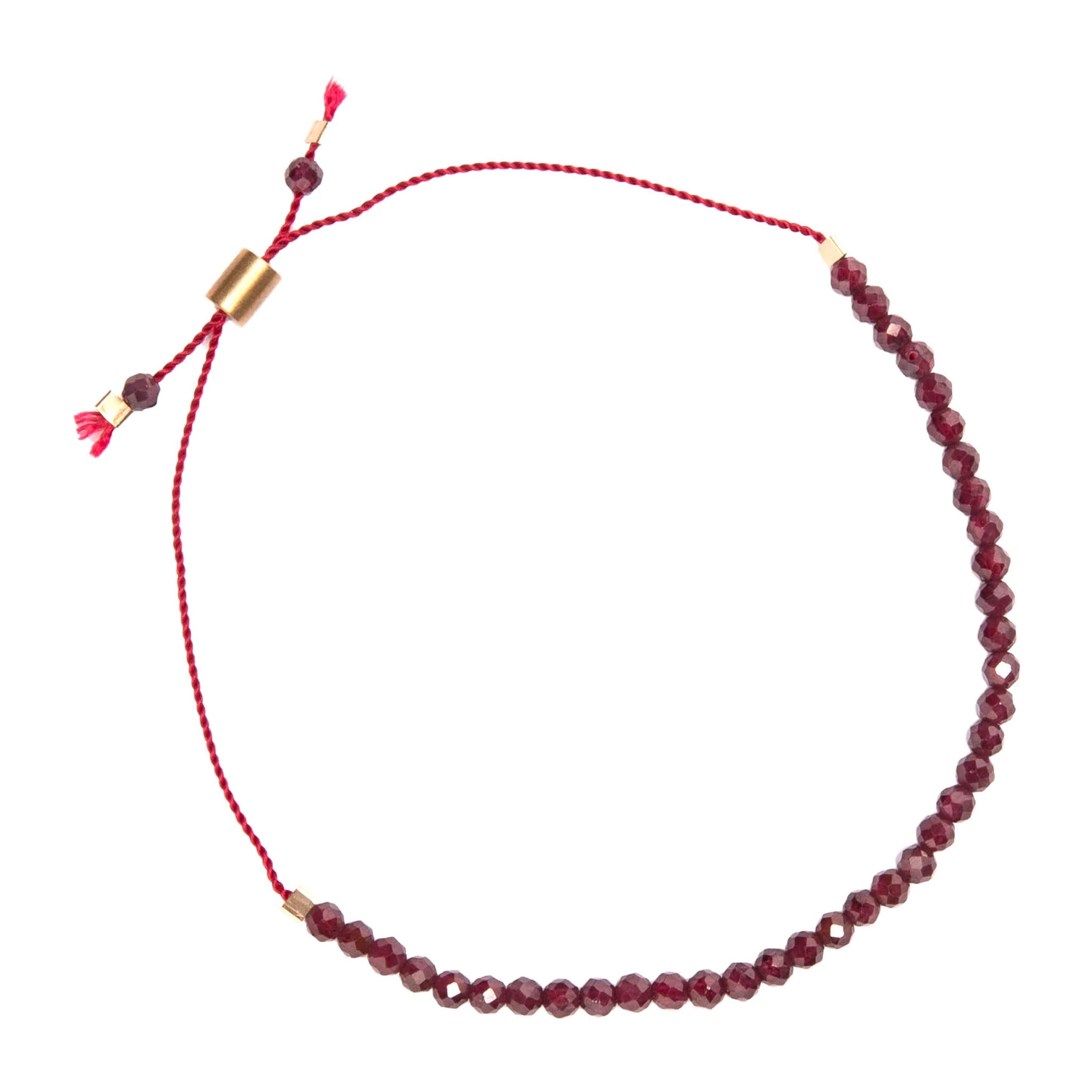 Garnet Gemstone Bracelet