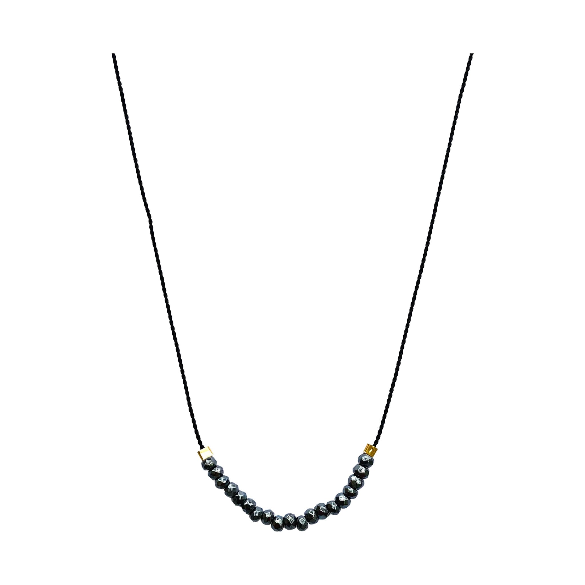 Hematite Gemstone Necklace