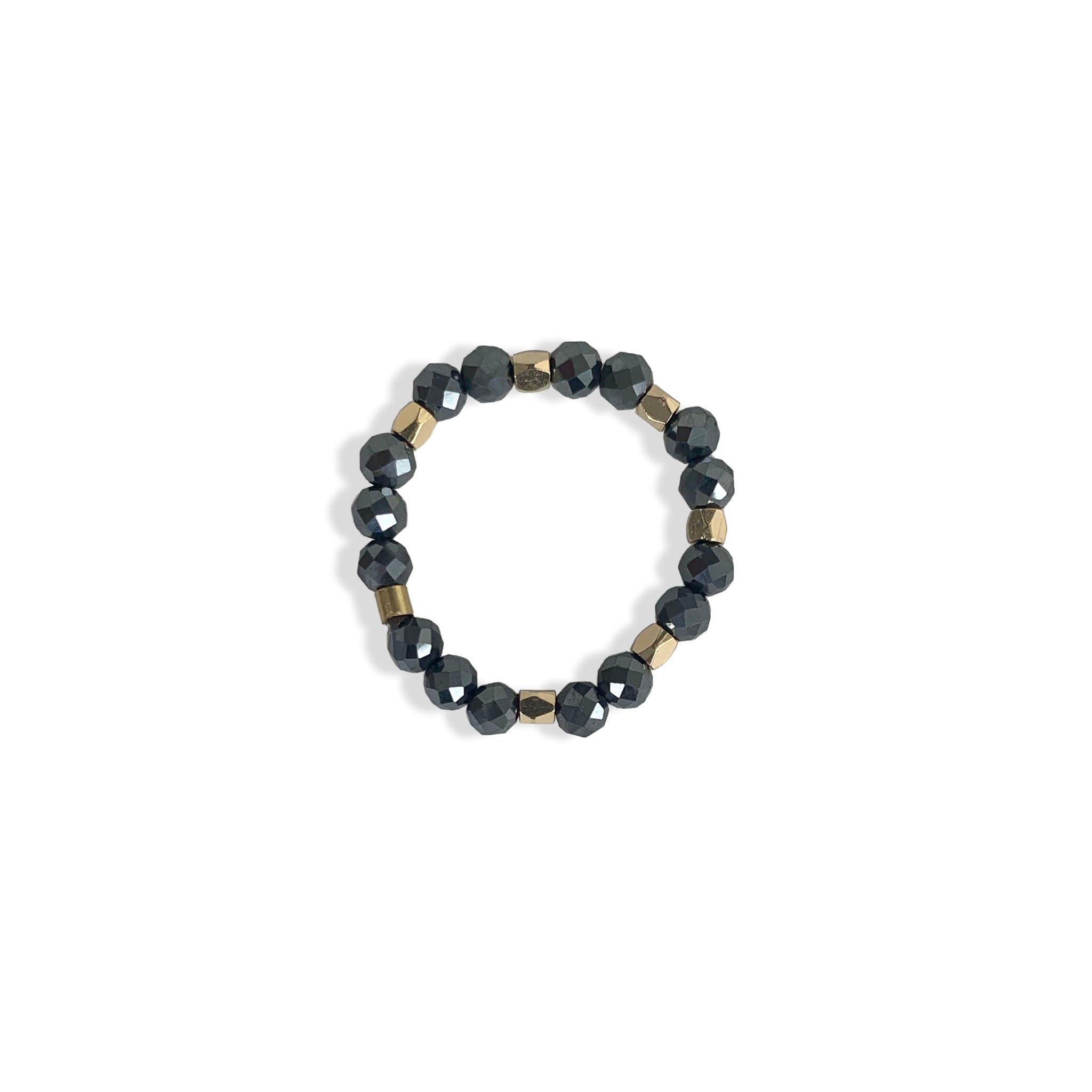 Hematite Gemstone Ring