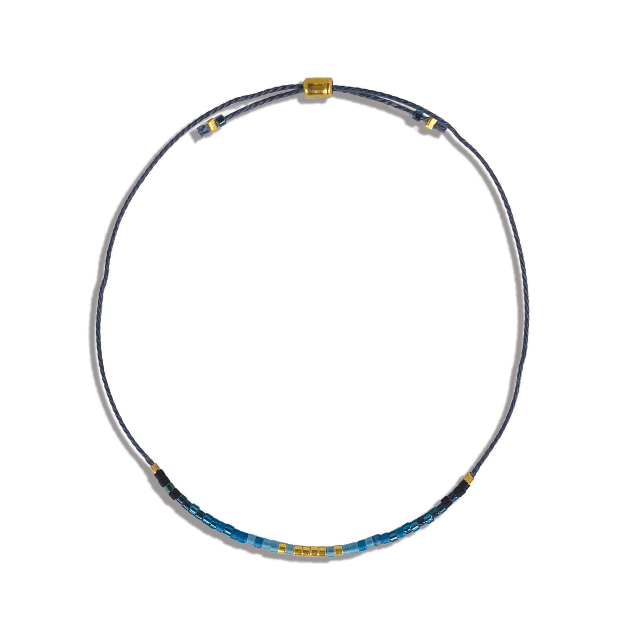 Intention Anklet - Radiant Blue