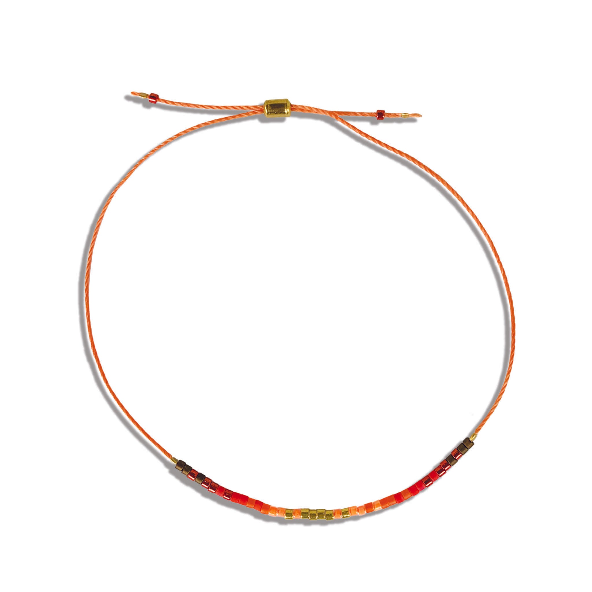 Intention Anklet - Radiant Orange