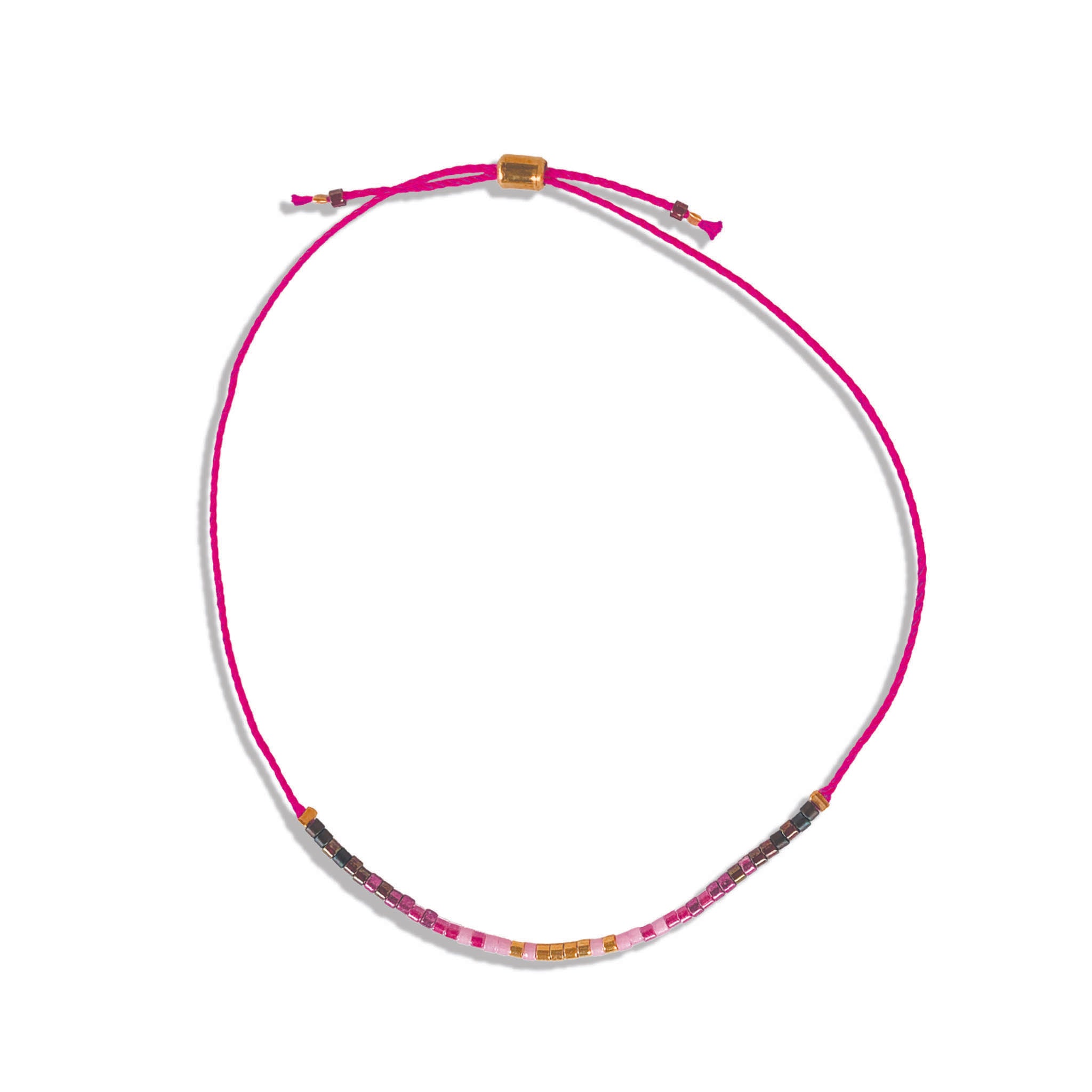 Intention Anklet - Radiant Pink