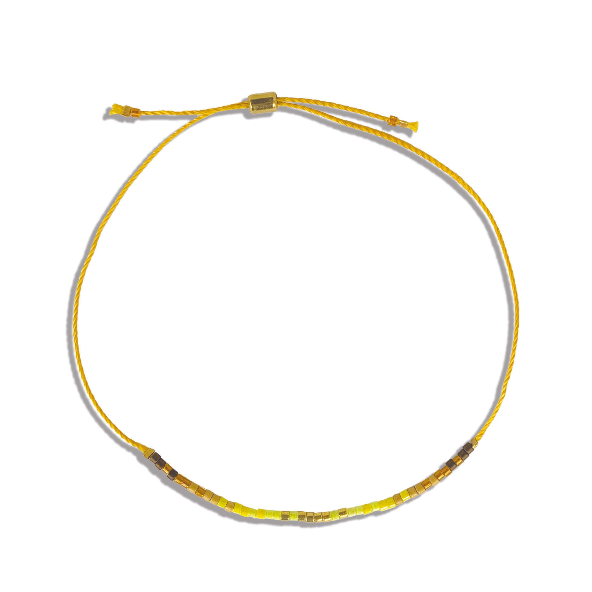 Intention Anklet - Radiant Yellow