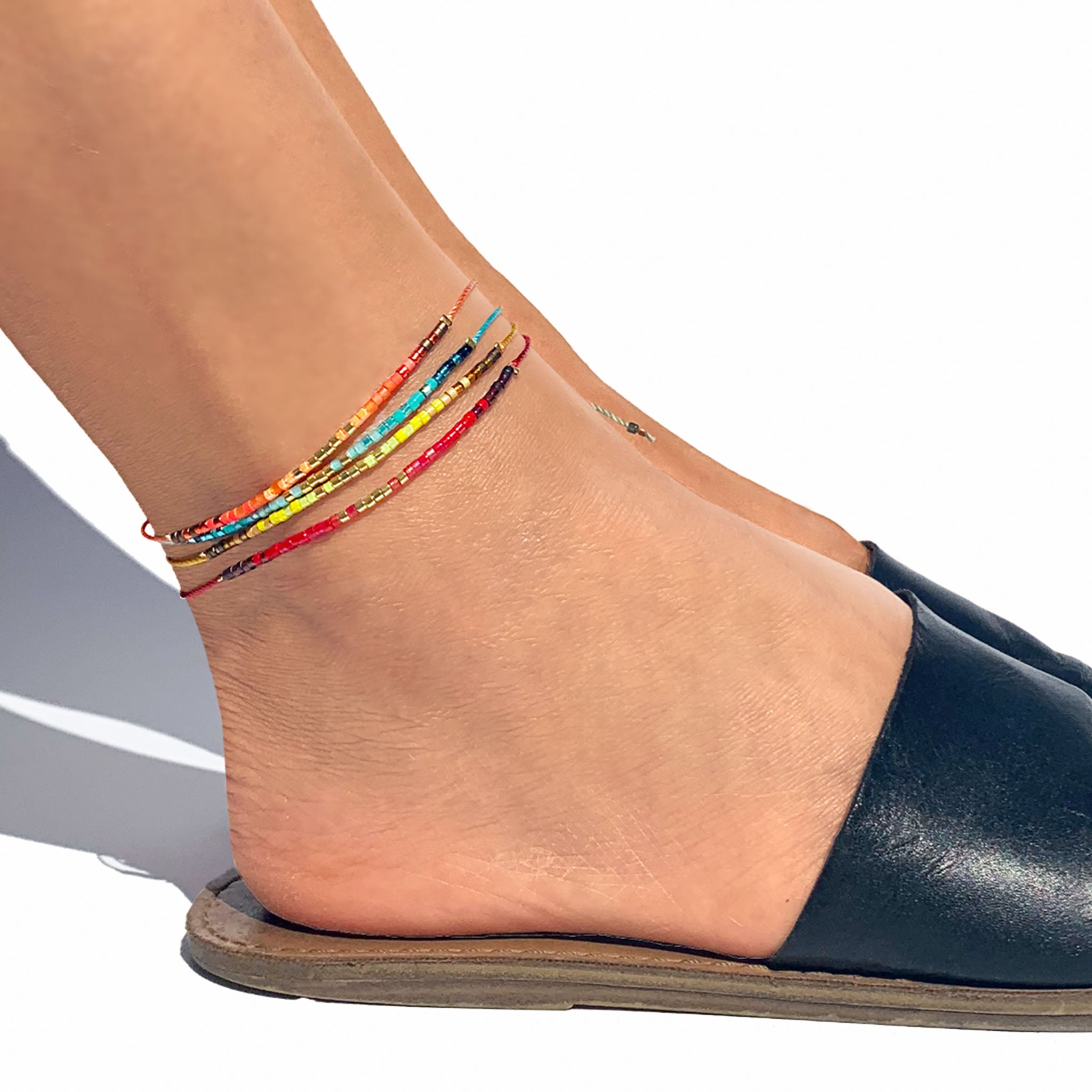 Intention Anklet - Radiant Blue