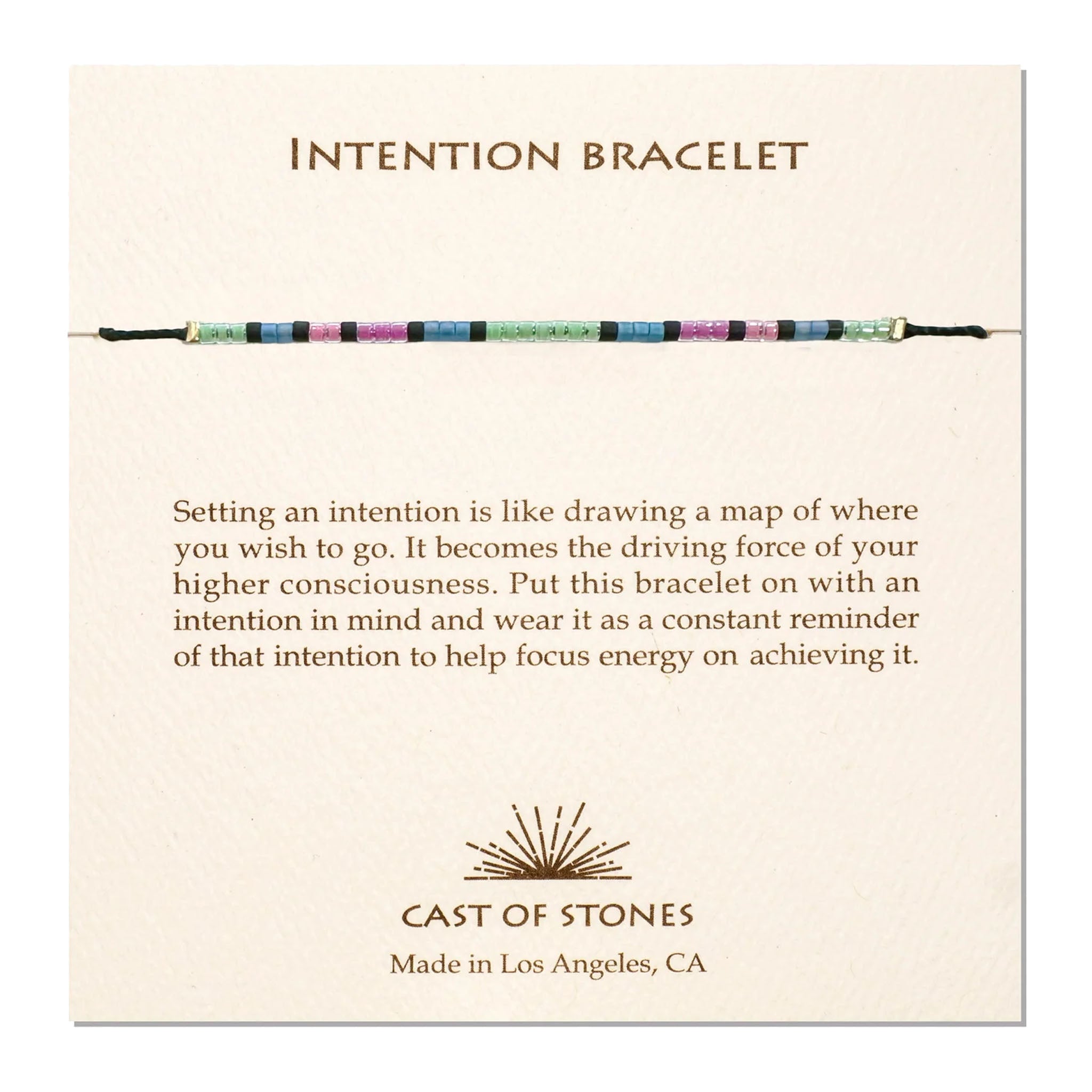Intention Bracelet - Neon Pop