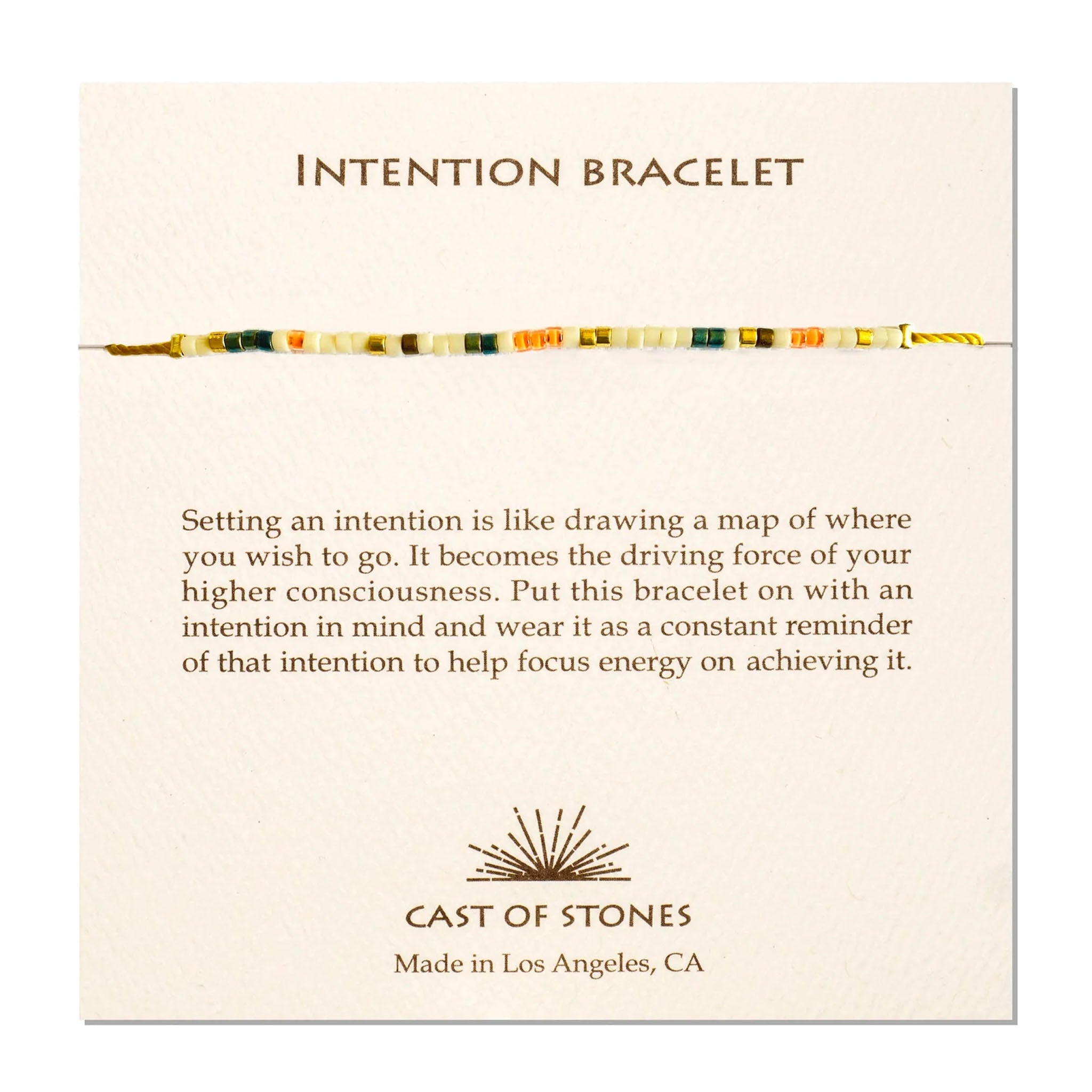 Intention Bracelet - Pacific Beach