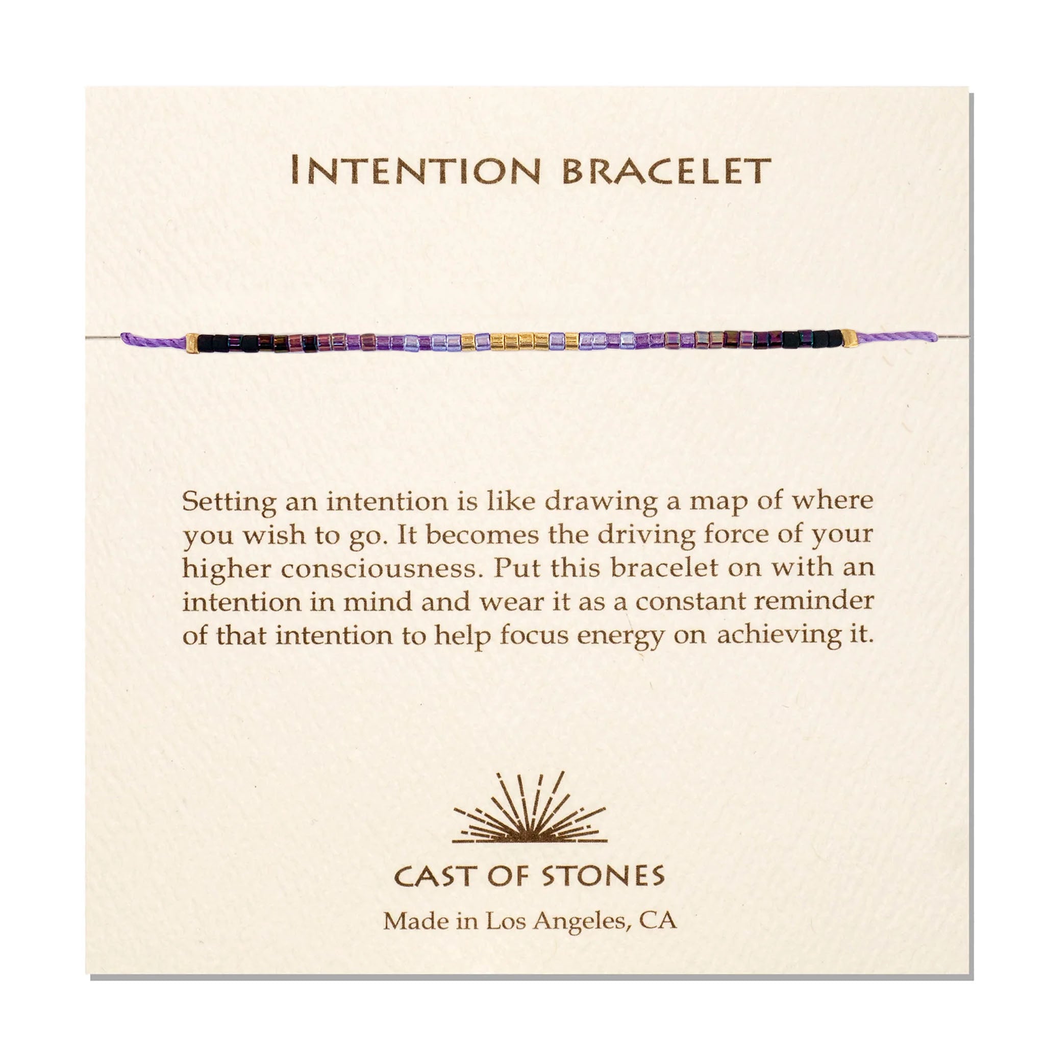 Intention Bracelet - Radiant Violet