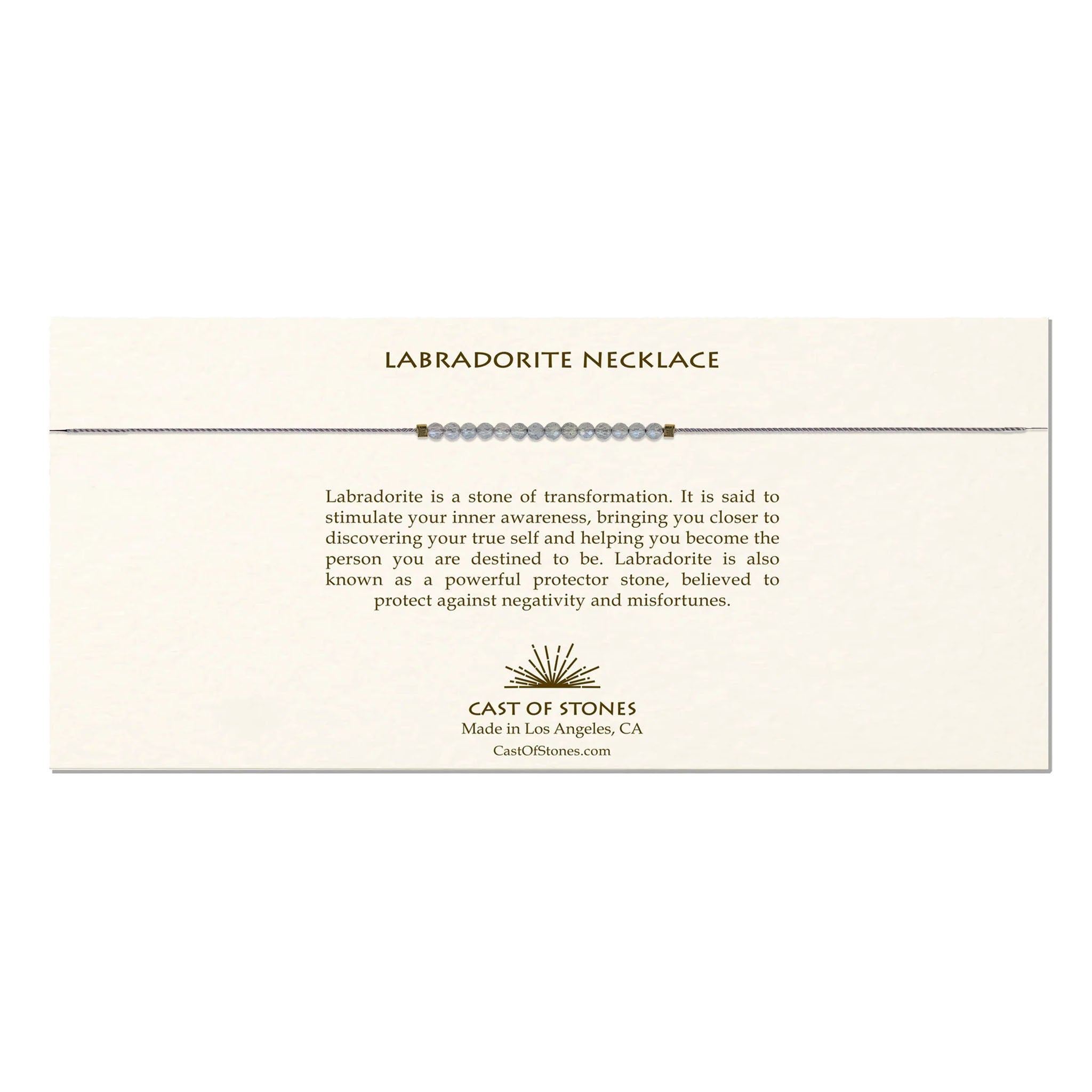 Cast-of-Stones-Labradorite-Gemstone-Necklace-with-Information-Card