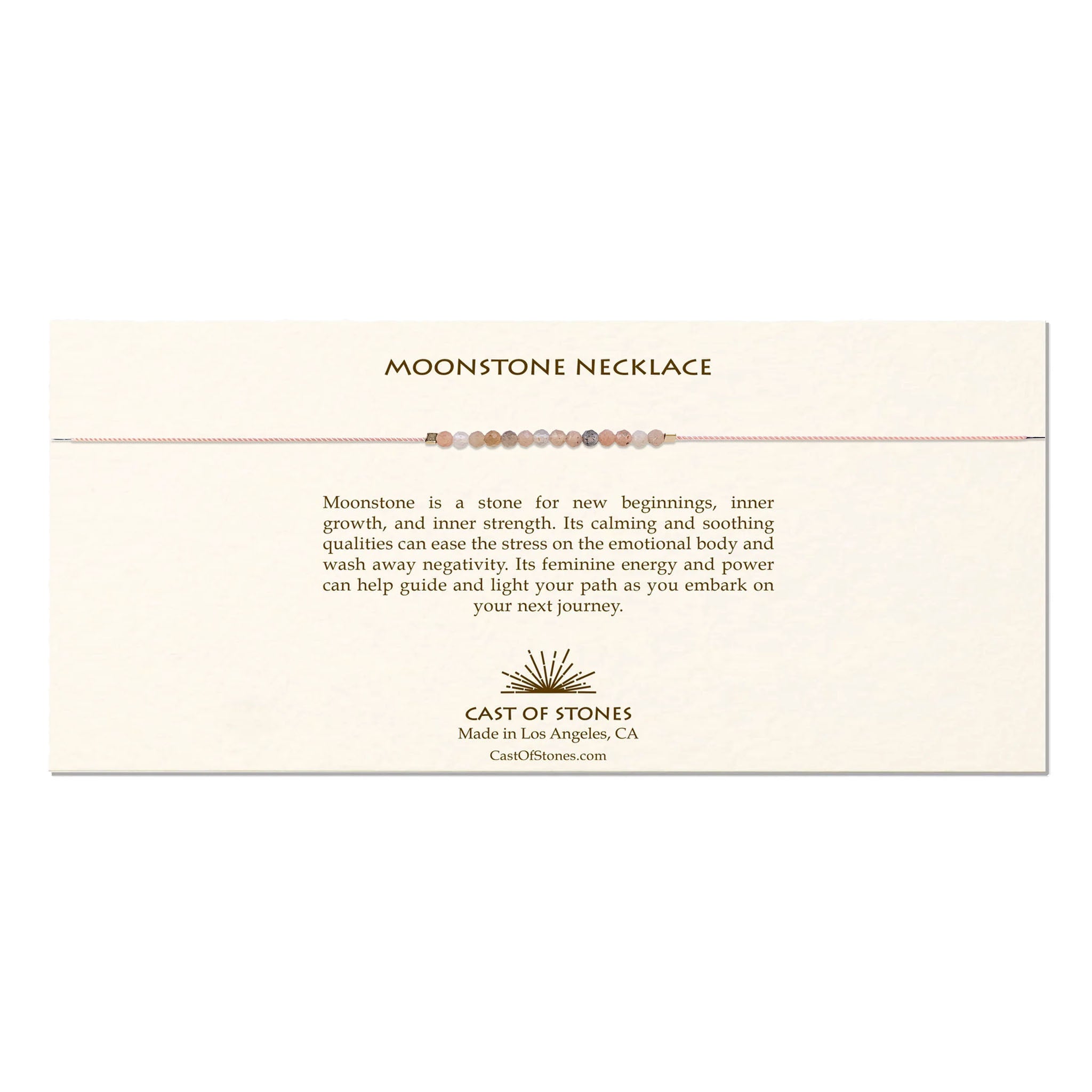 Cast-of-Stones-Moonstone-Gemstone-Necklace-with-Information-Card