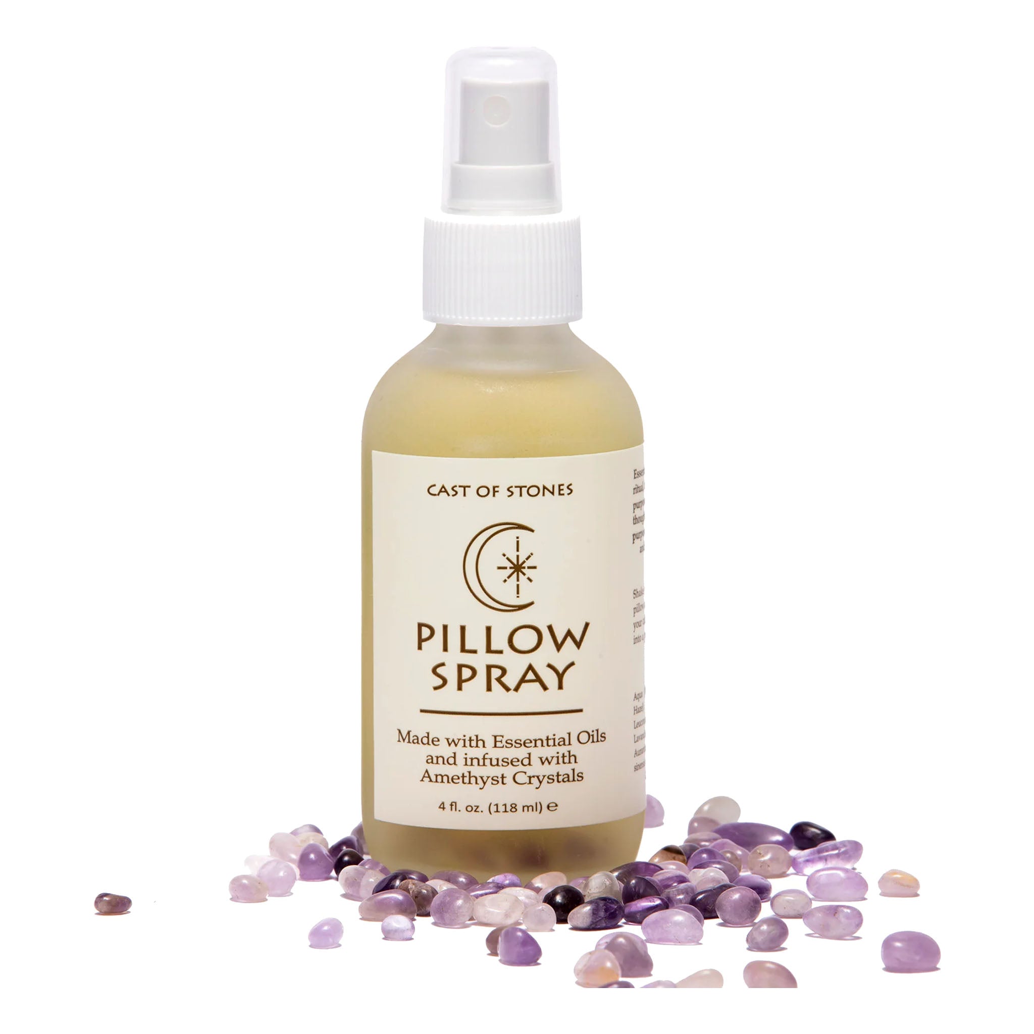 Pillow Spray with Amethyst Crystals