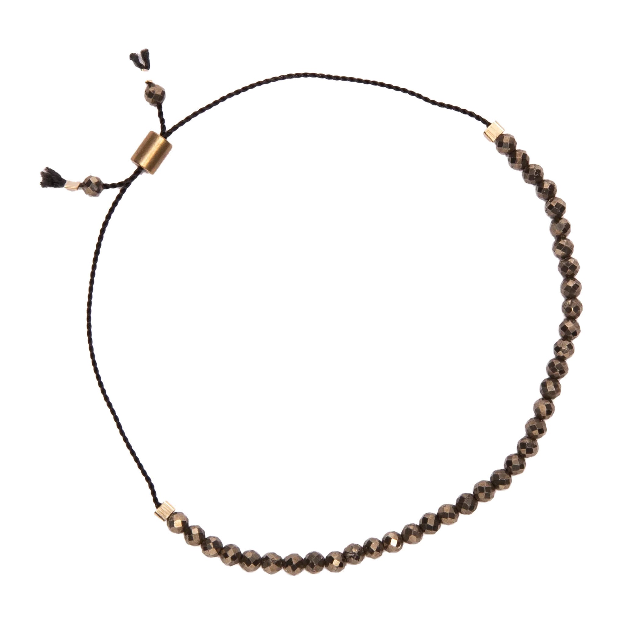 Pyrite Gemstone Bracelet
