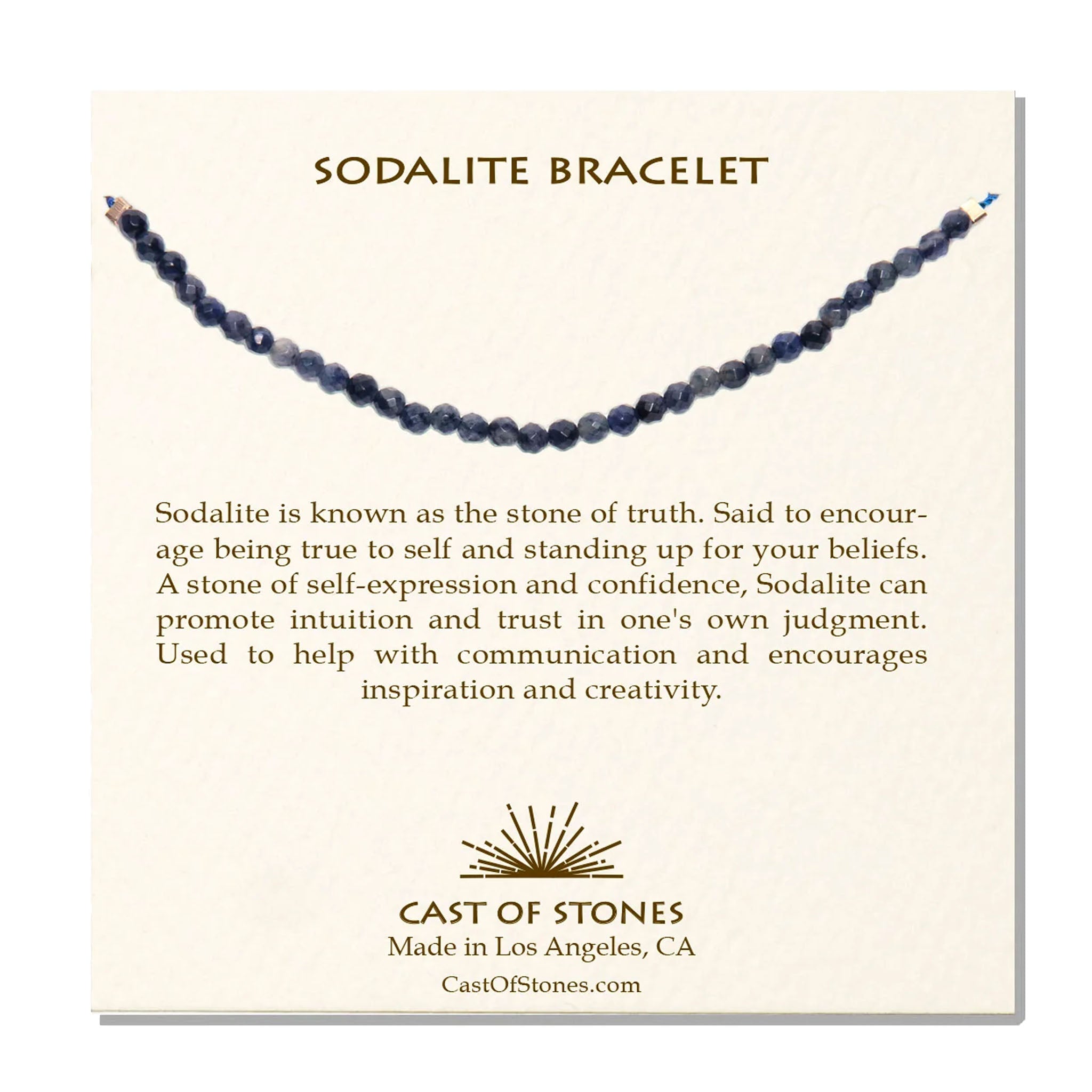 Sodalite Gemstone Bracelet