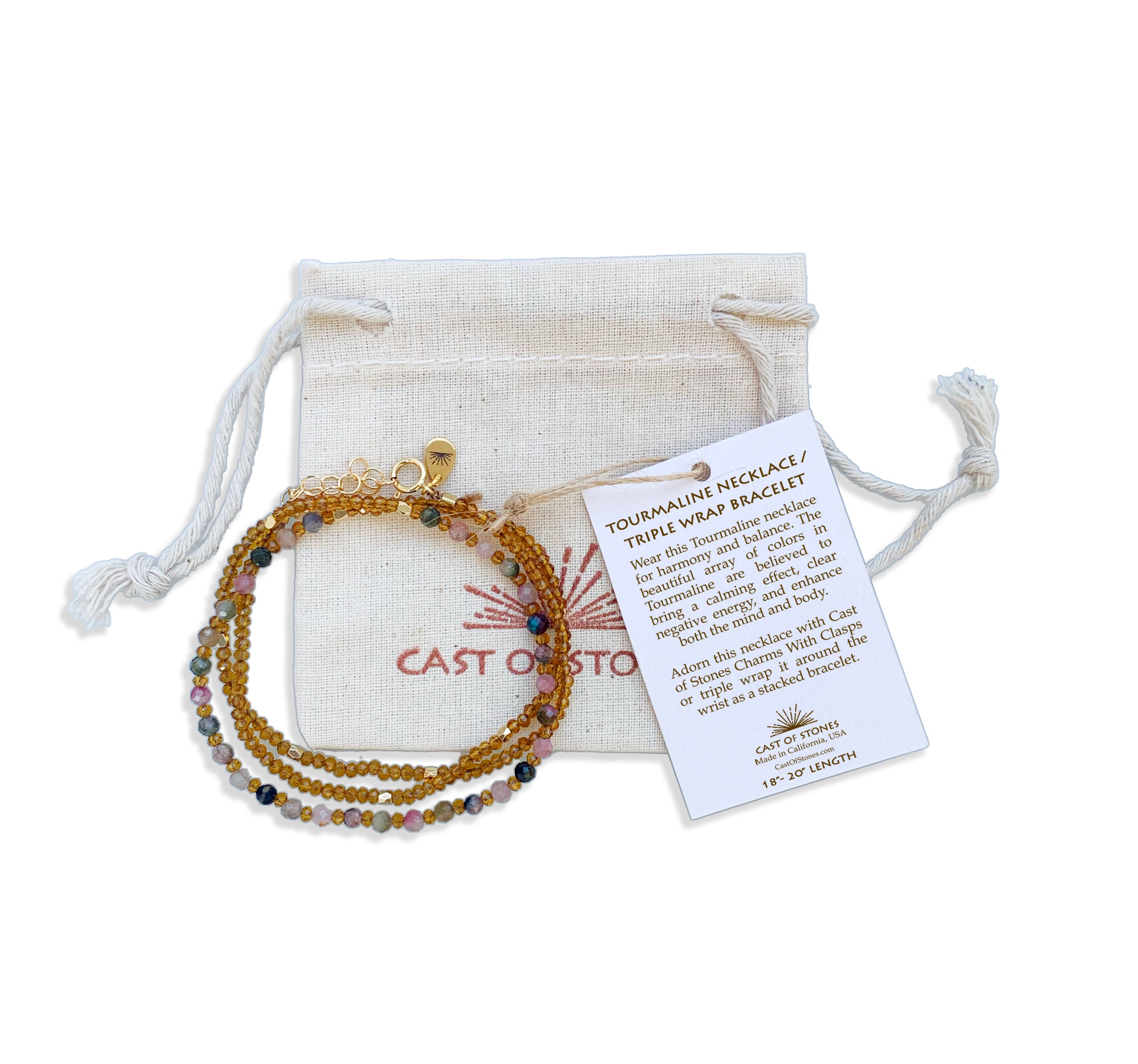 Cast-of-Stones-Tourmaline-Gemstone-Necklace-with-Pouch