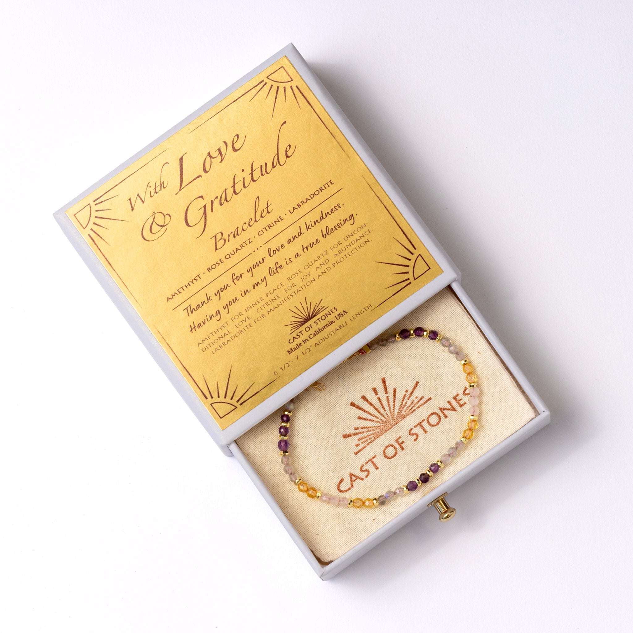 With Love & Gratitude Bracelet