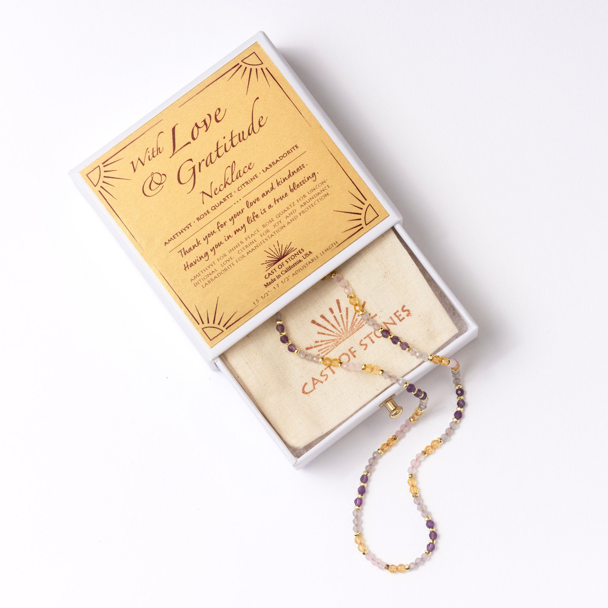 With Love & Gratitude Necklace