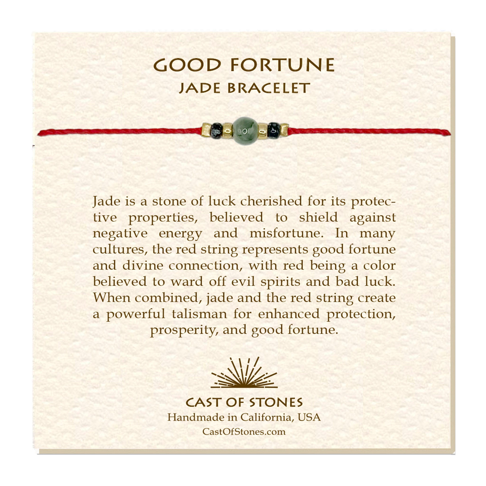 Good Fortune - Jade Bracelet