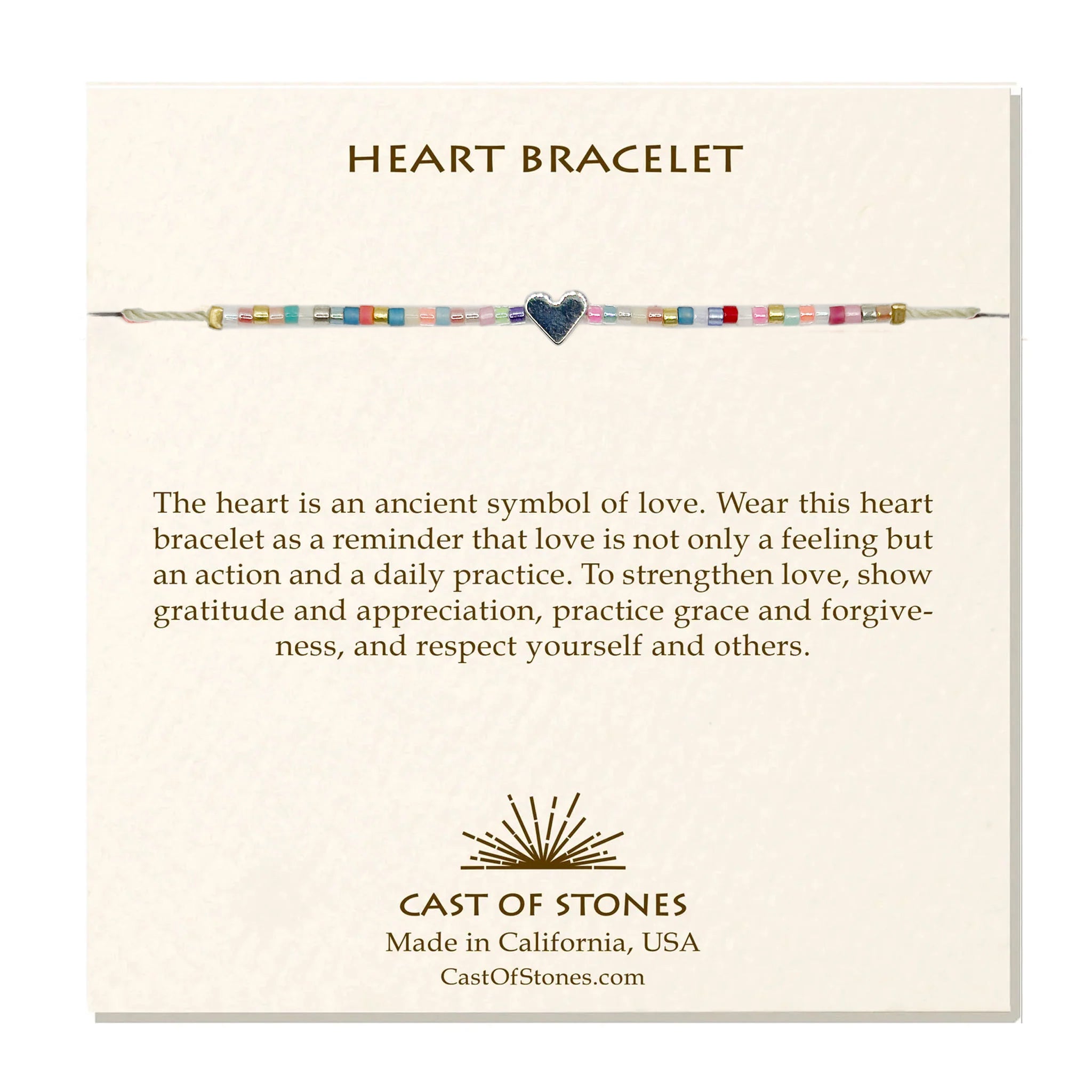 Heart Bracelet - Silver Sweetheart