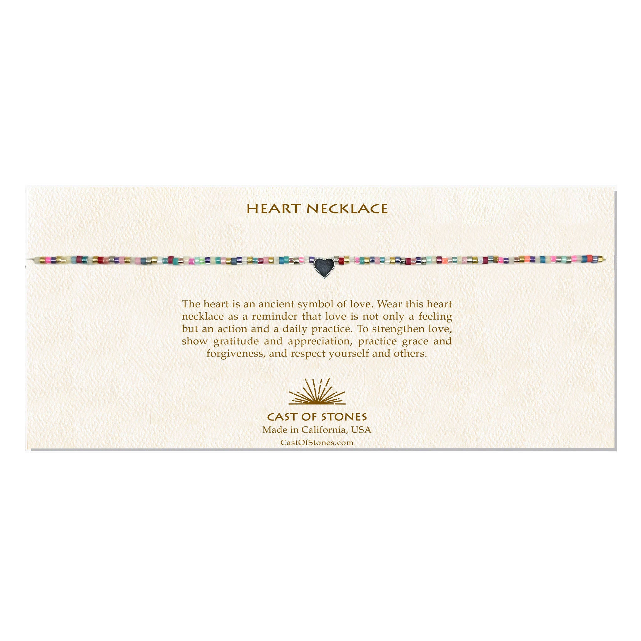 Heart Necklace - Silver Sweetheart