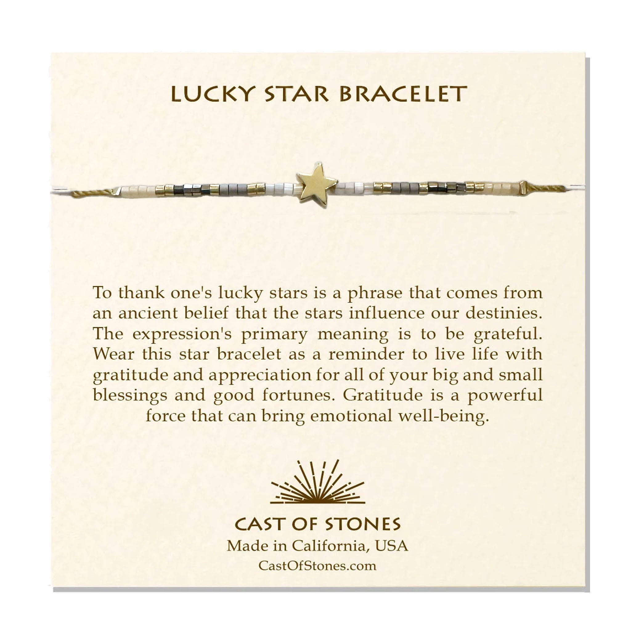 Lucky Star Bracelet - Cosmic Light