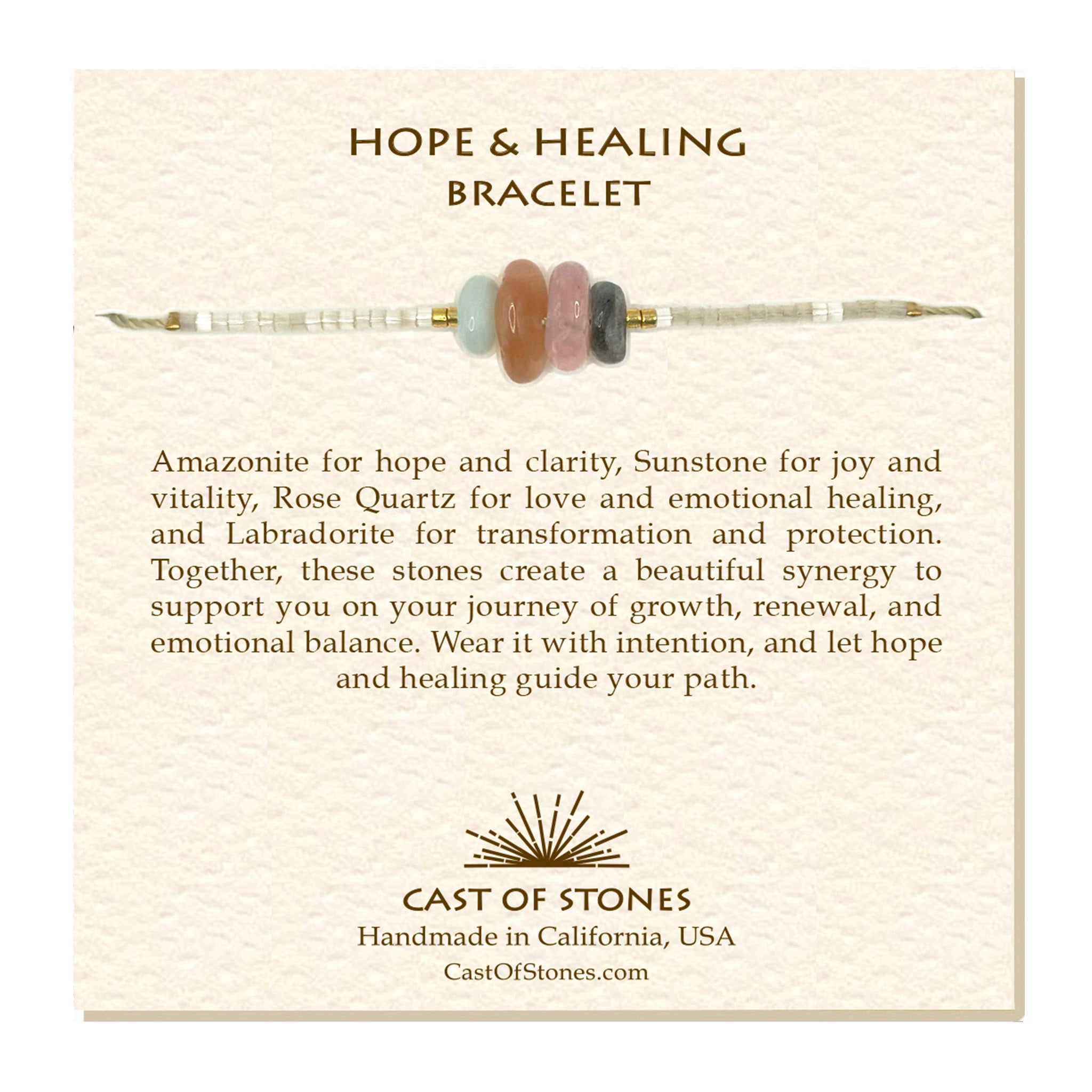Hope & Healing Gemstone Bracelet