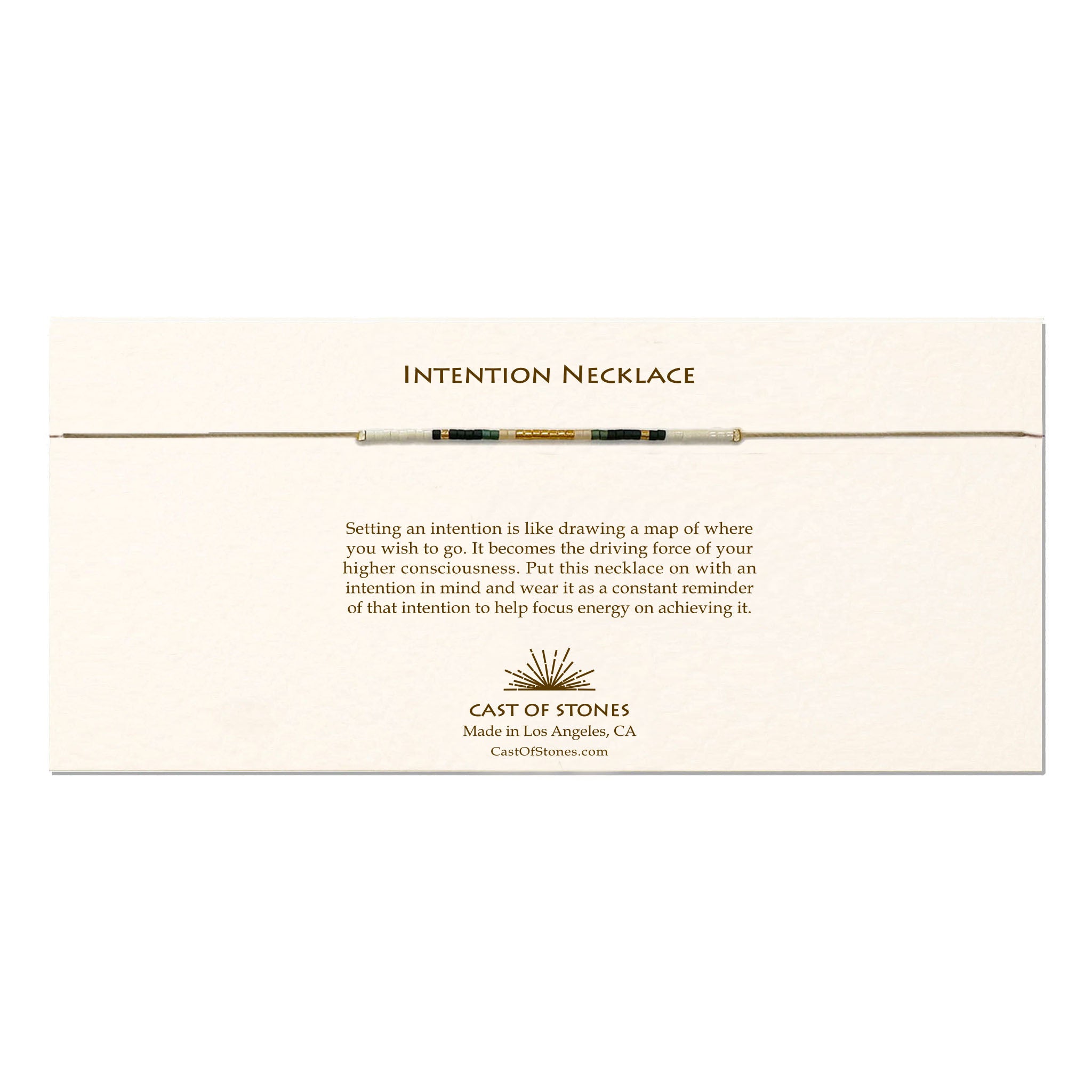 Intention Necklace - Desert Daze