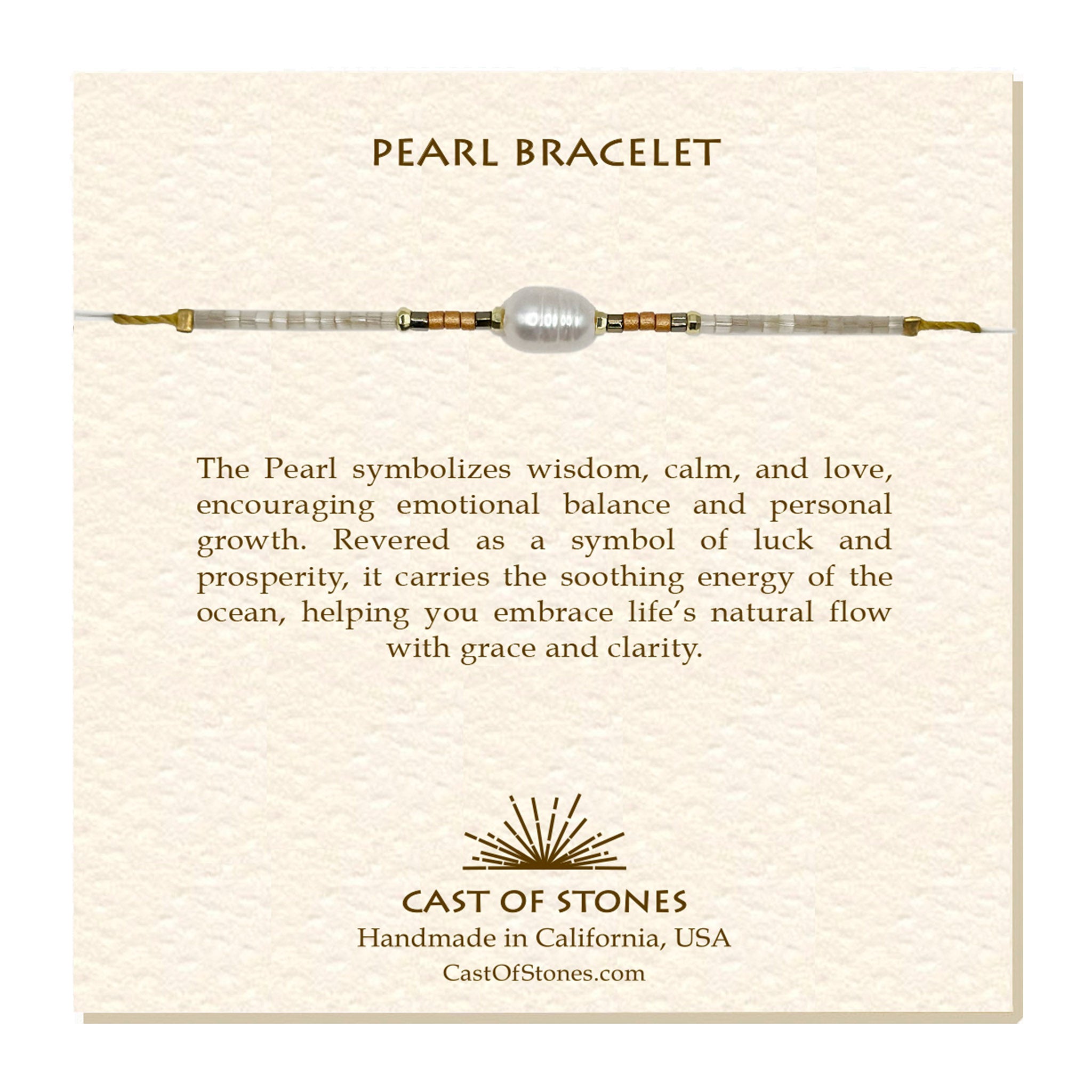 Pearl Bracelet - Light Neutral