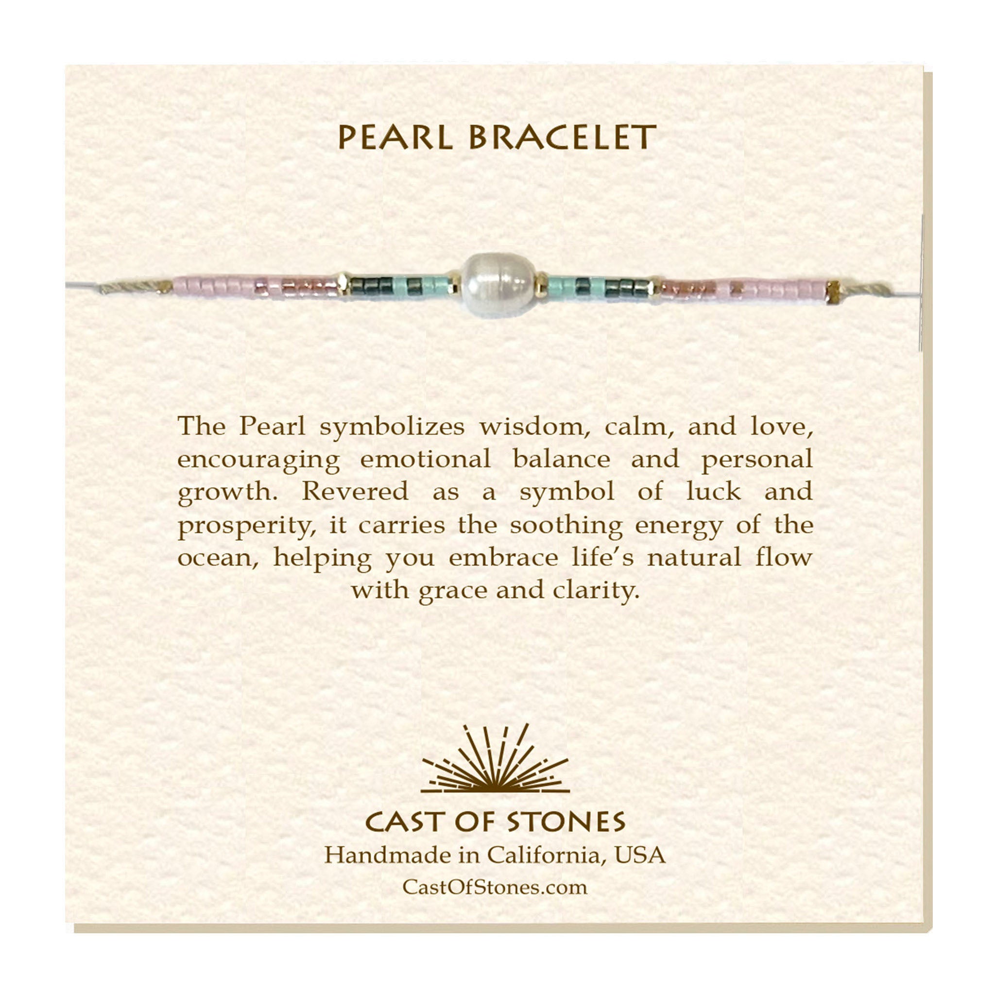 Pearl Bracelet - Spring Bloom