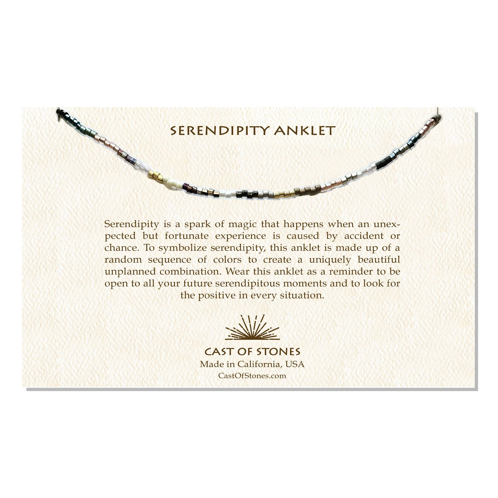 Serendipity Anklet - Neutral