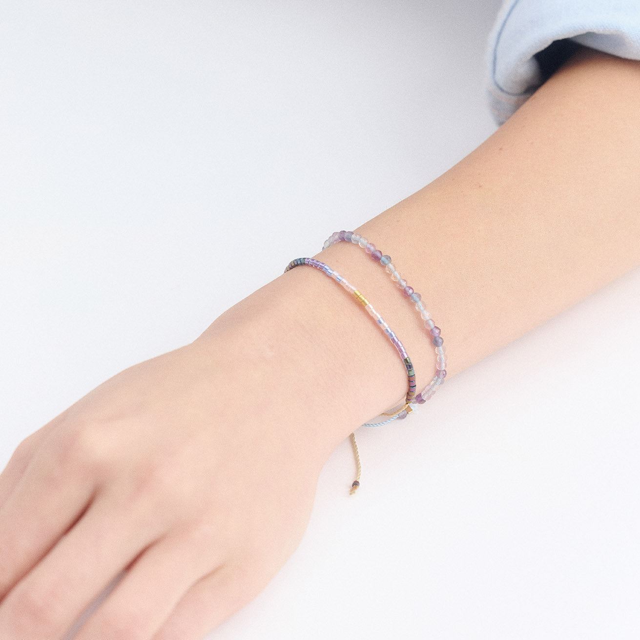 Intention Bracelet - Cool Ombre