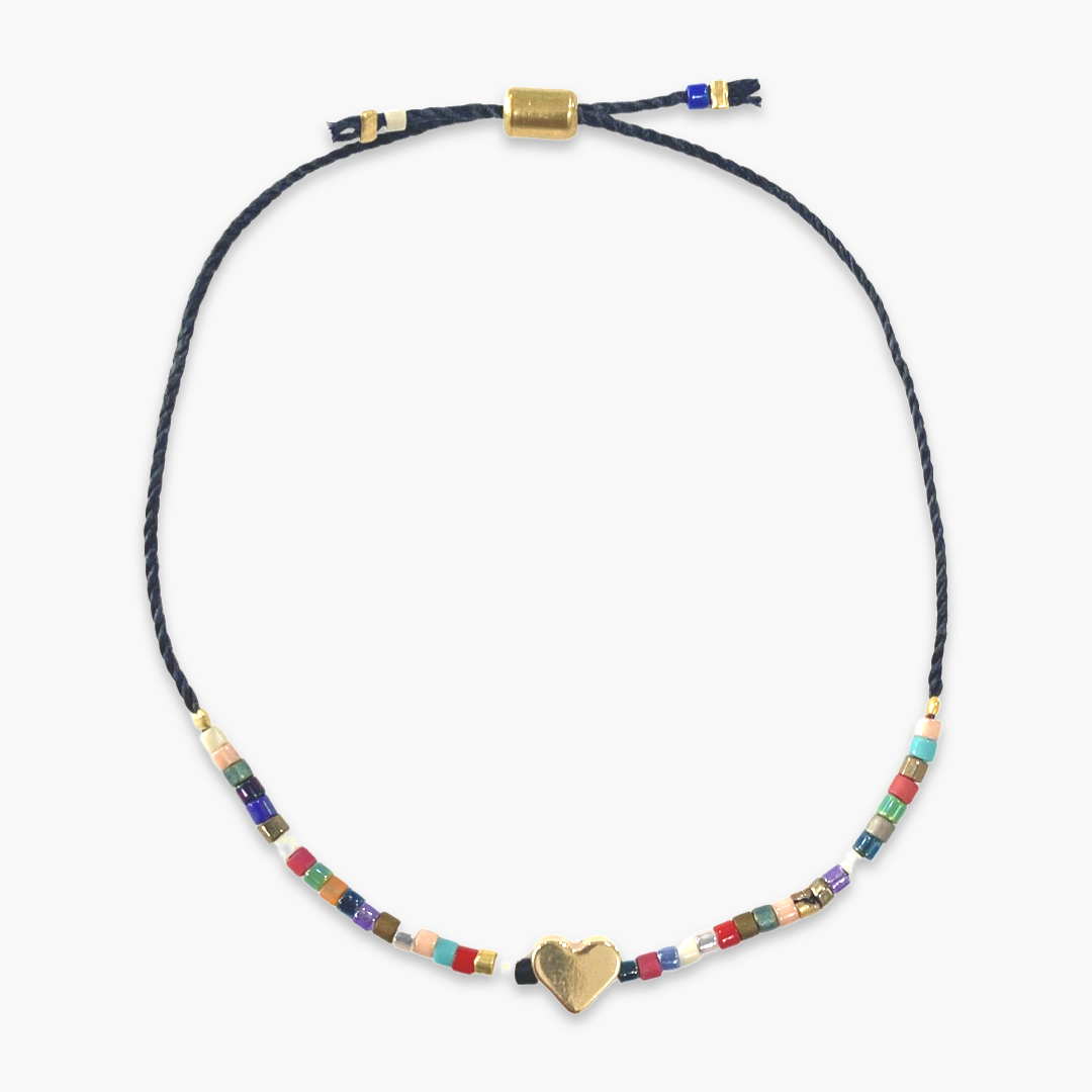 Heart Bracelet - bright