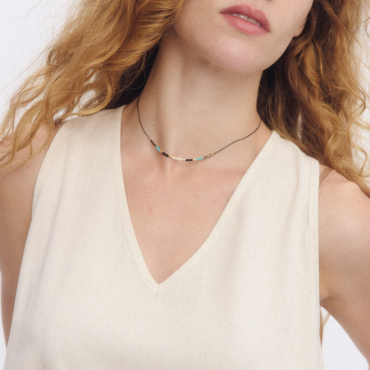 Intention Necklace- Indian Summer