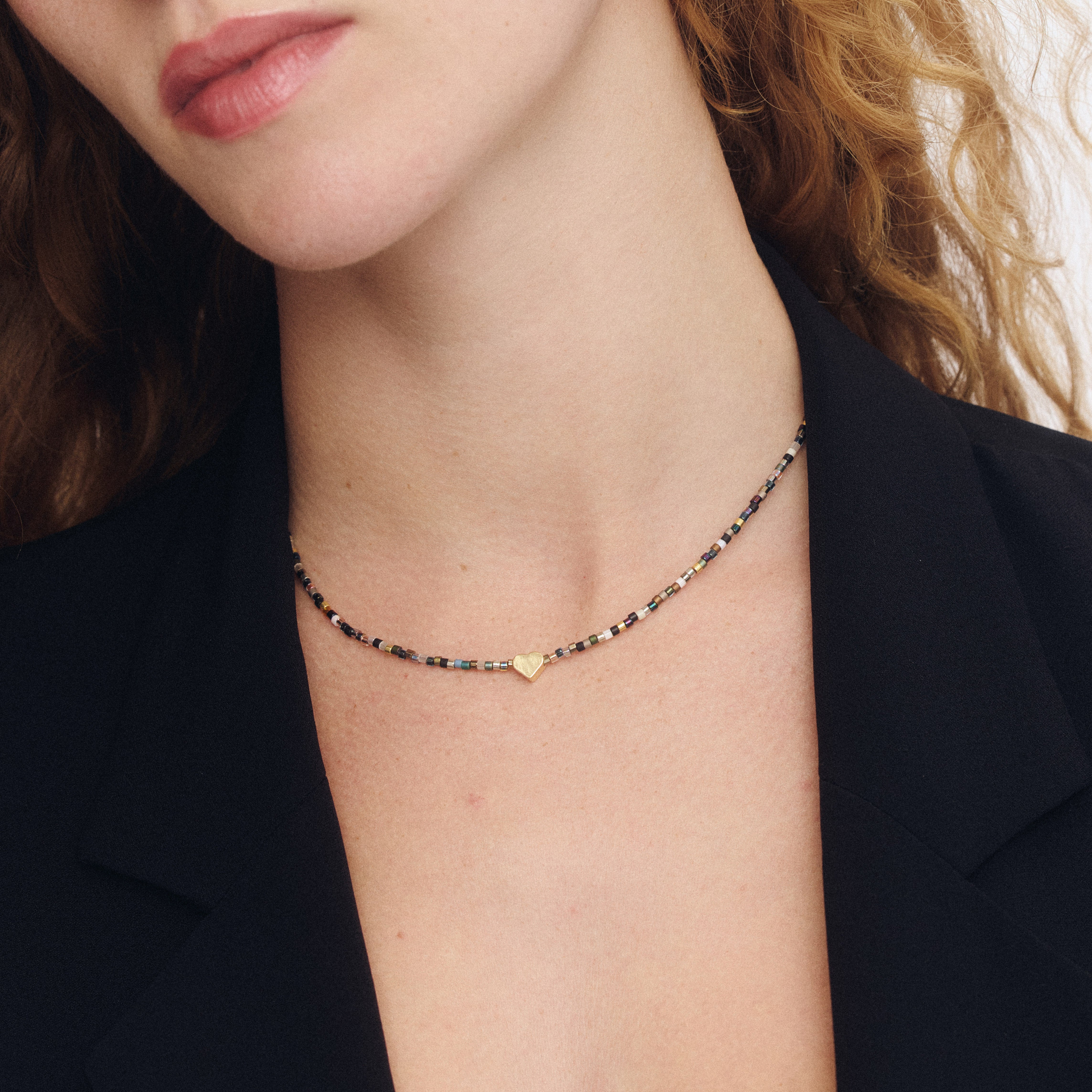 Heart Necklace - Neutral