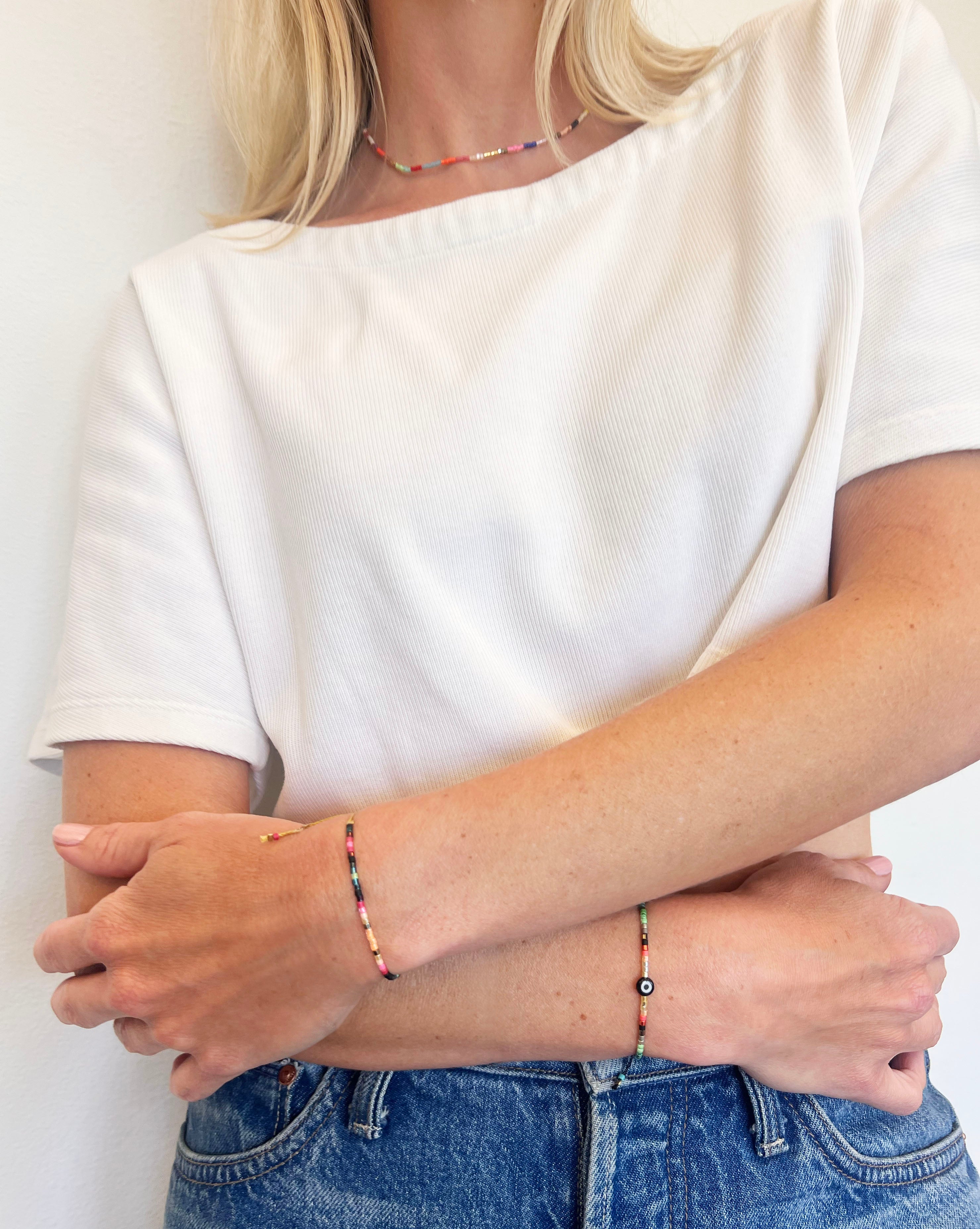 Evil Eye Bracelet - Sunset Beach