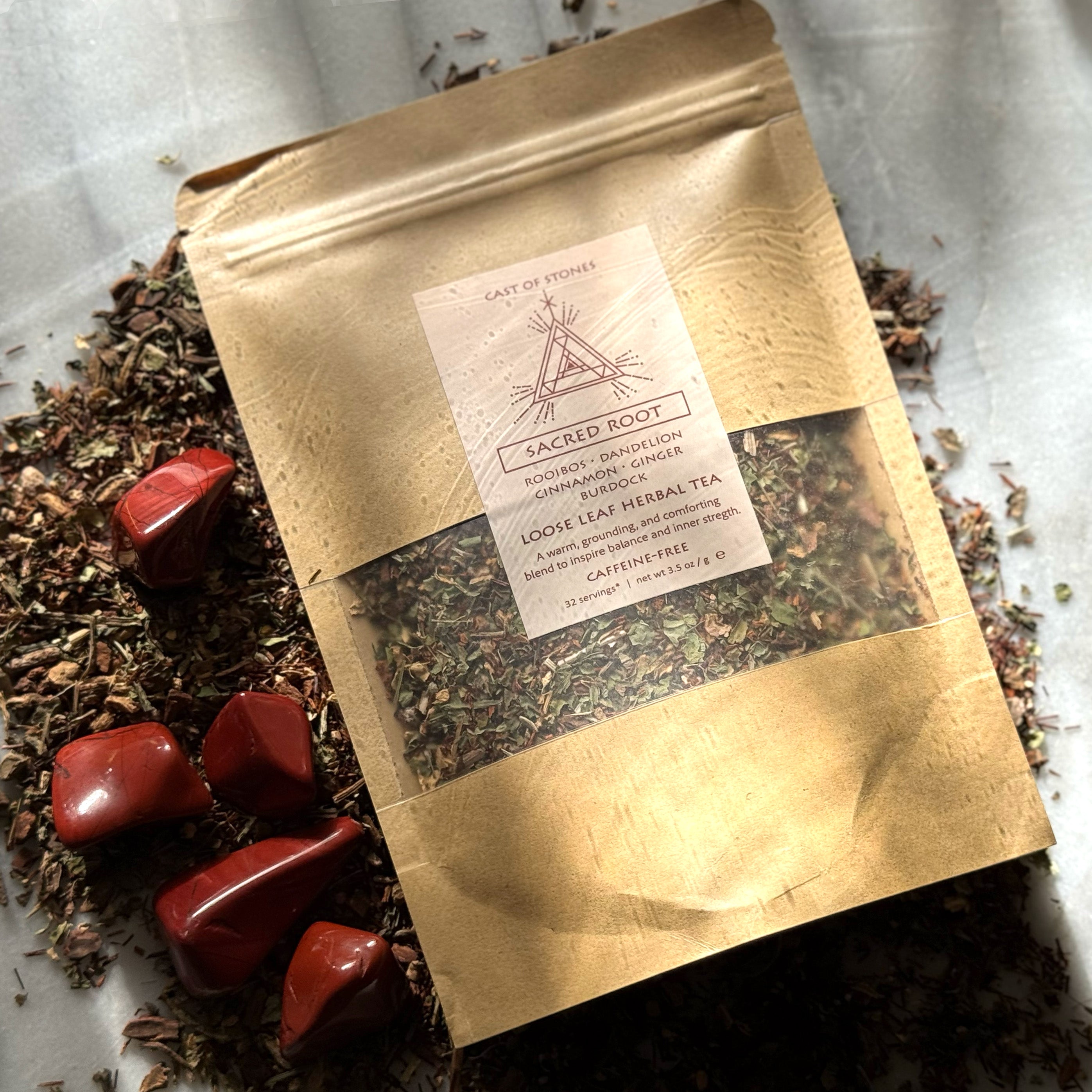Sacred Root Loose Leaf Herbal Tea - Refill Pouch