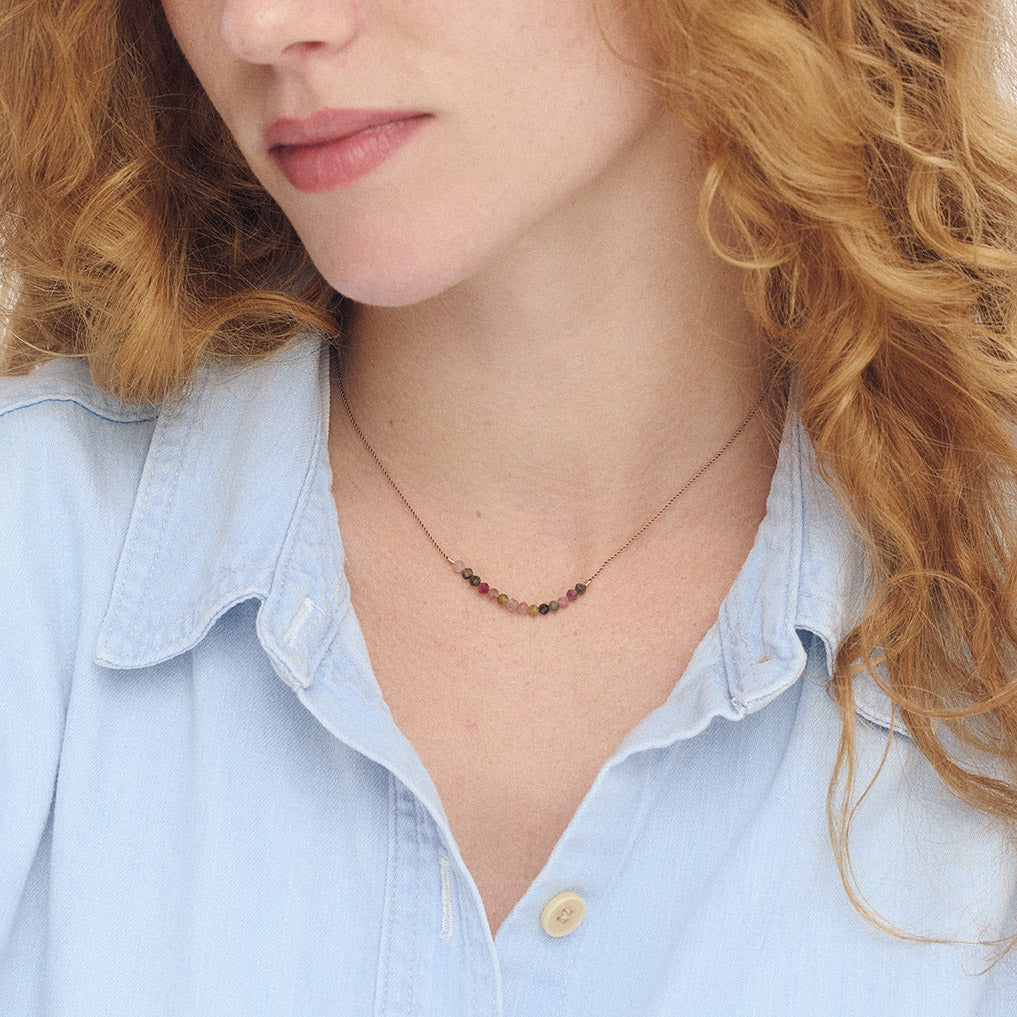 Tourmaline Gemstone Necklace