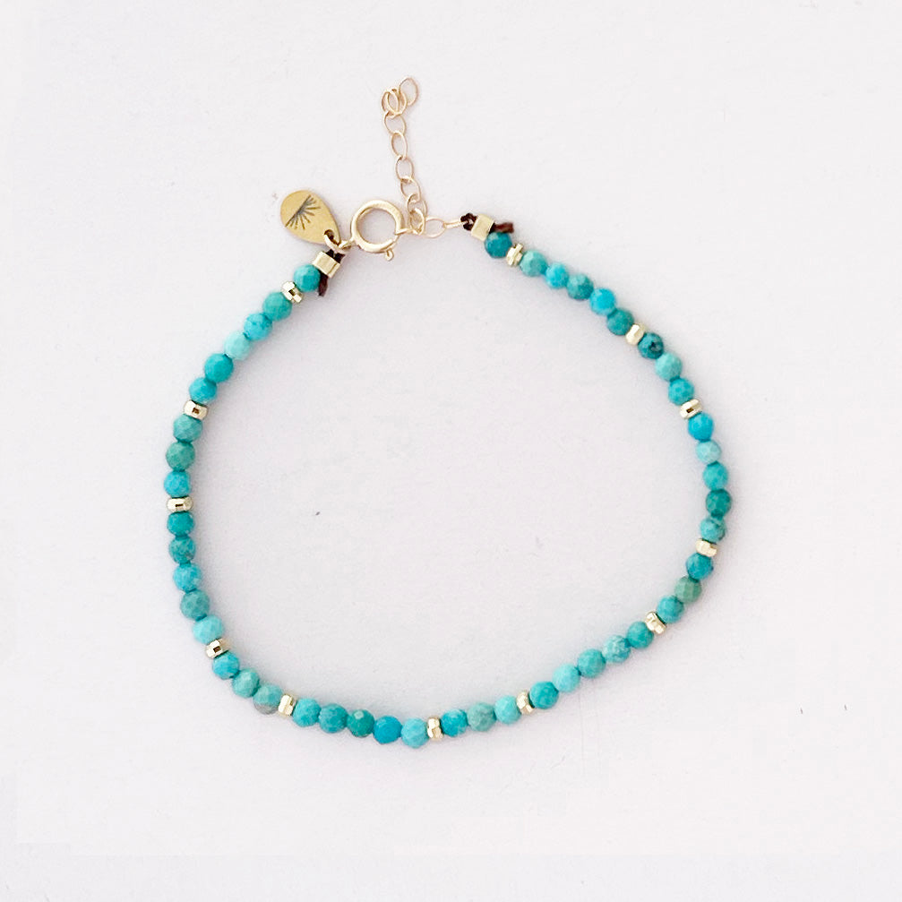 December Birthstone Bracelet - Turquoise