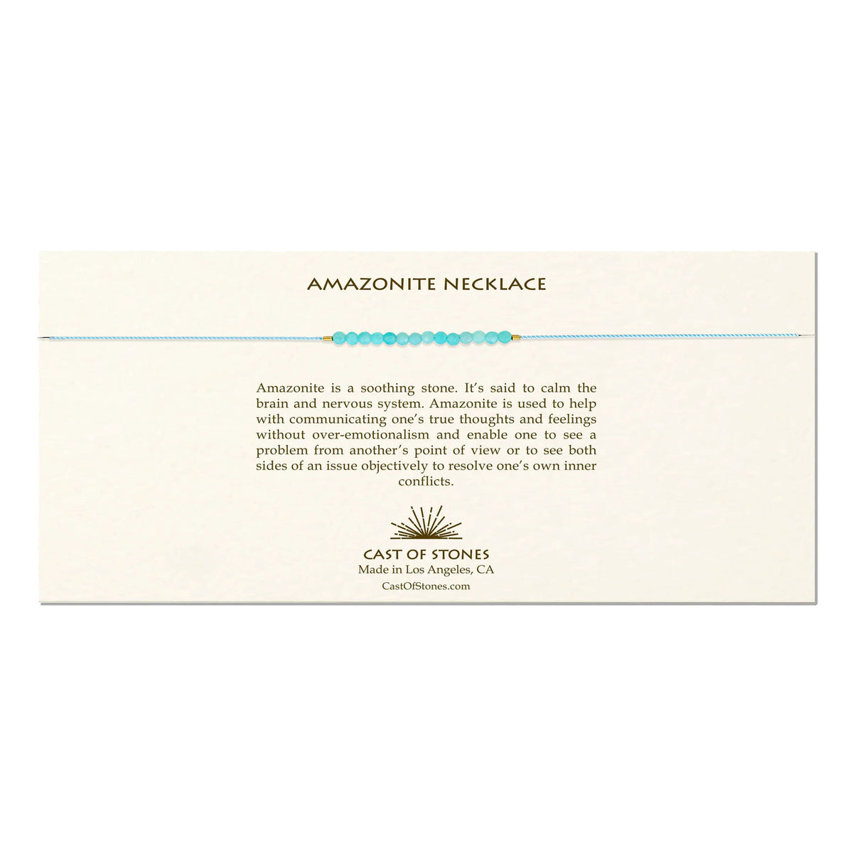 Amazonite Gemstone Necklace