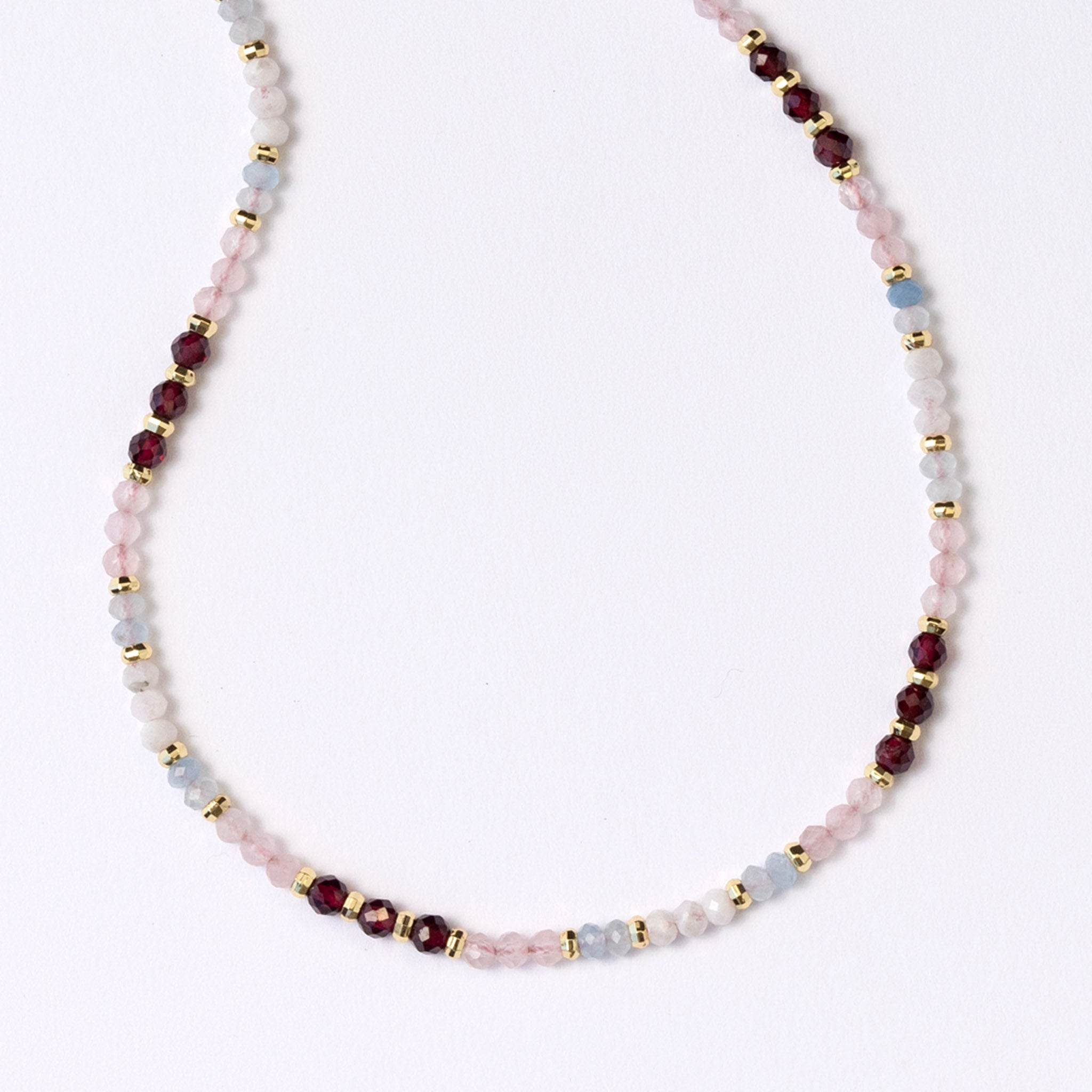 Fertility Faceted Gemstone Necklace