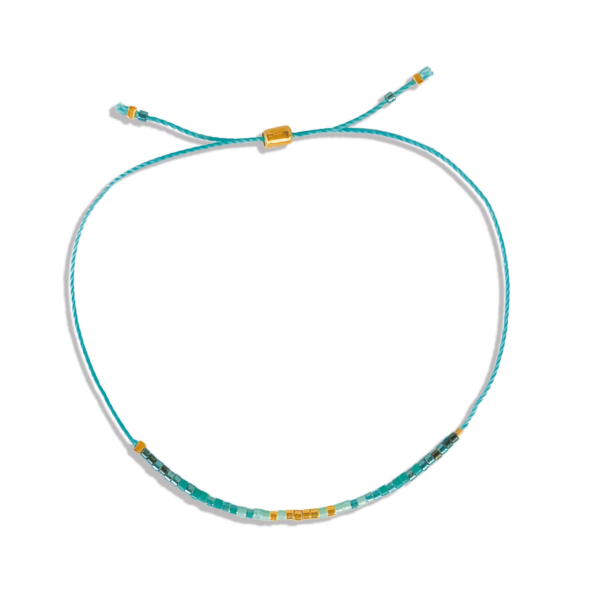 Intention Anklet - Radiant Aqua