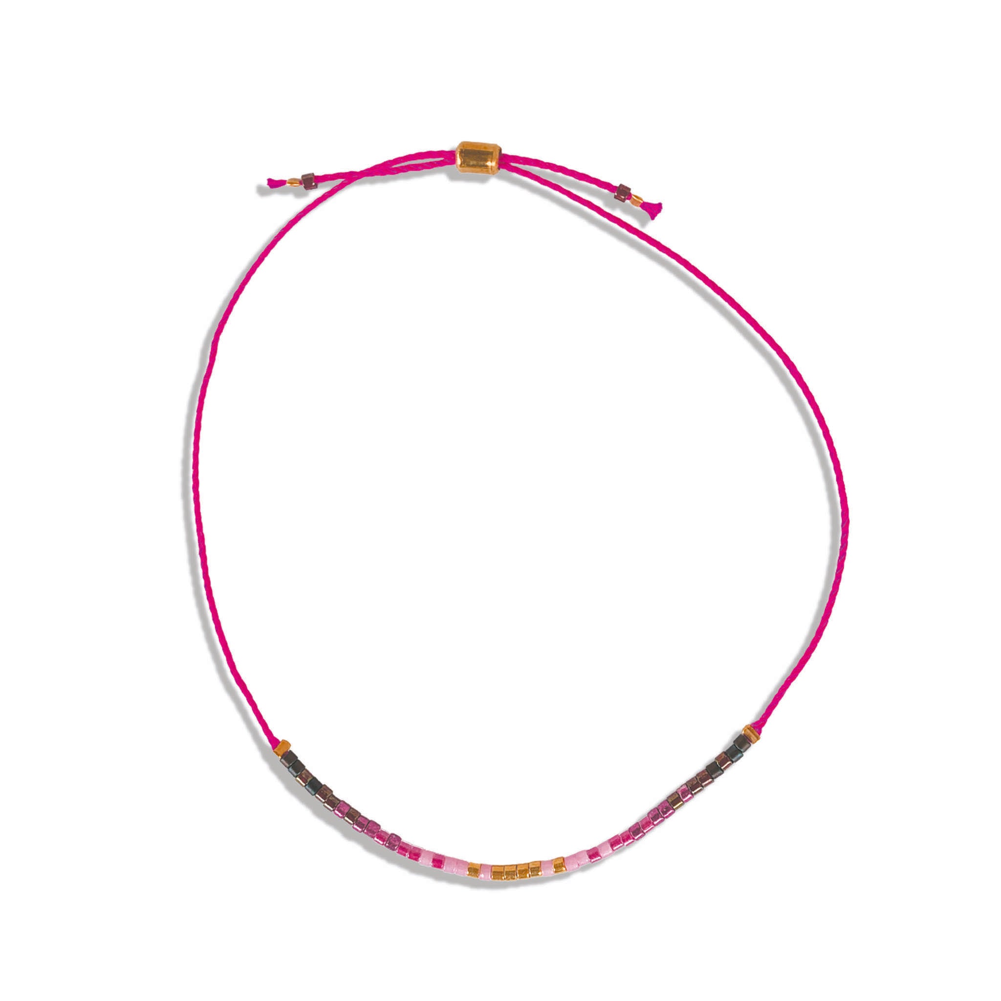 Intention Anklet - Radiant Pink