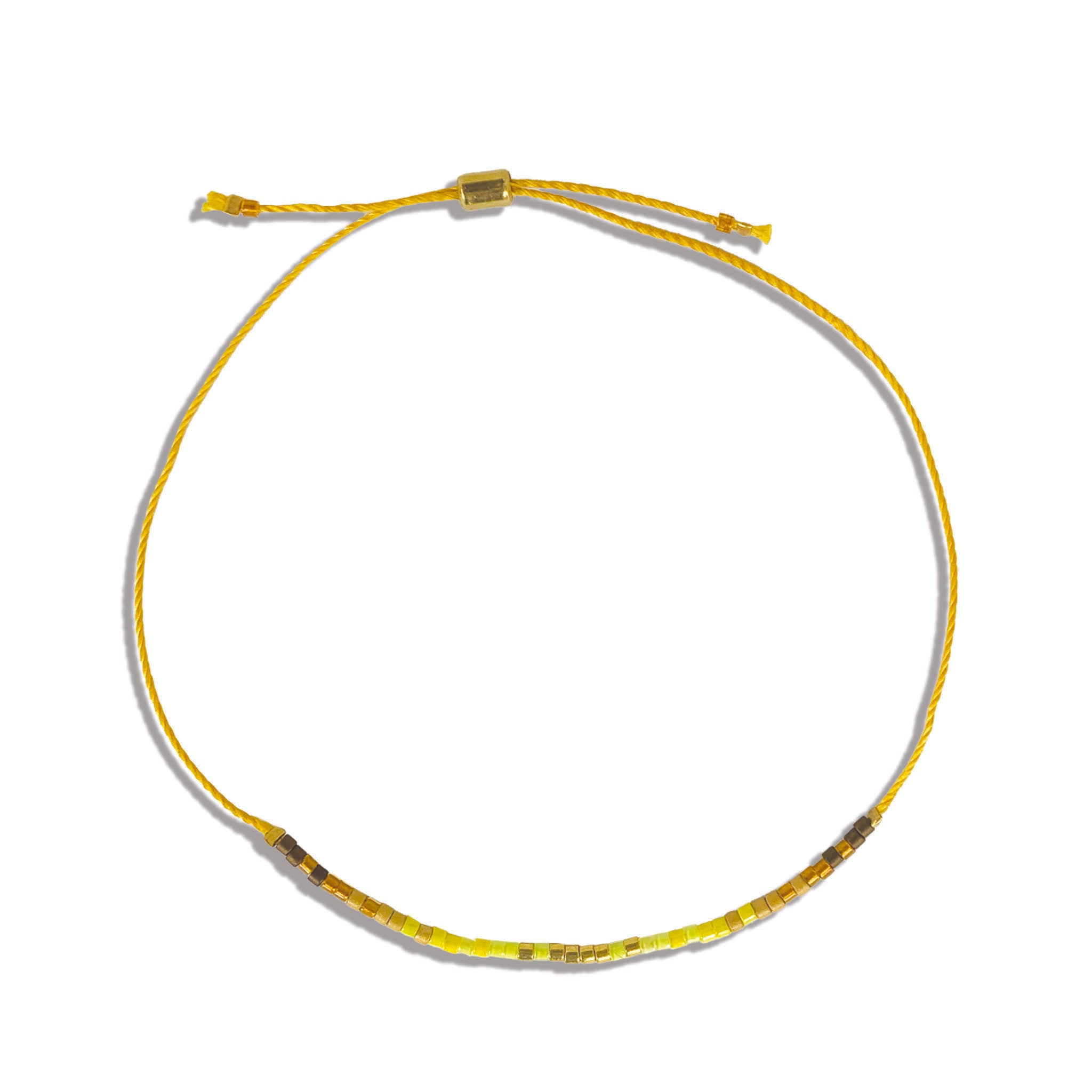 Intention Anklet - Radiant Yellow