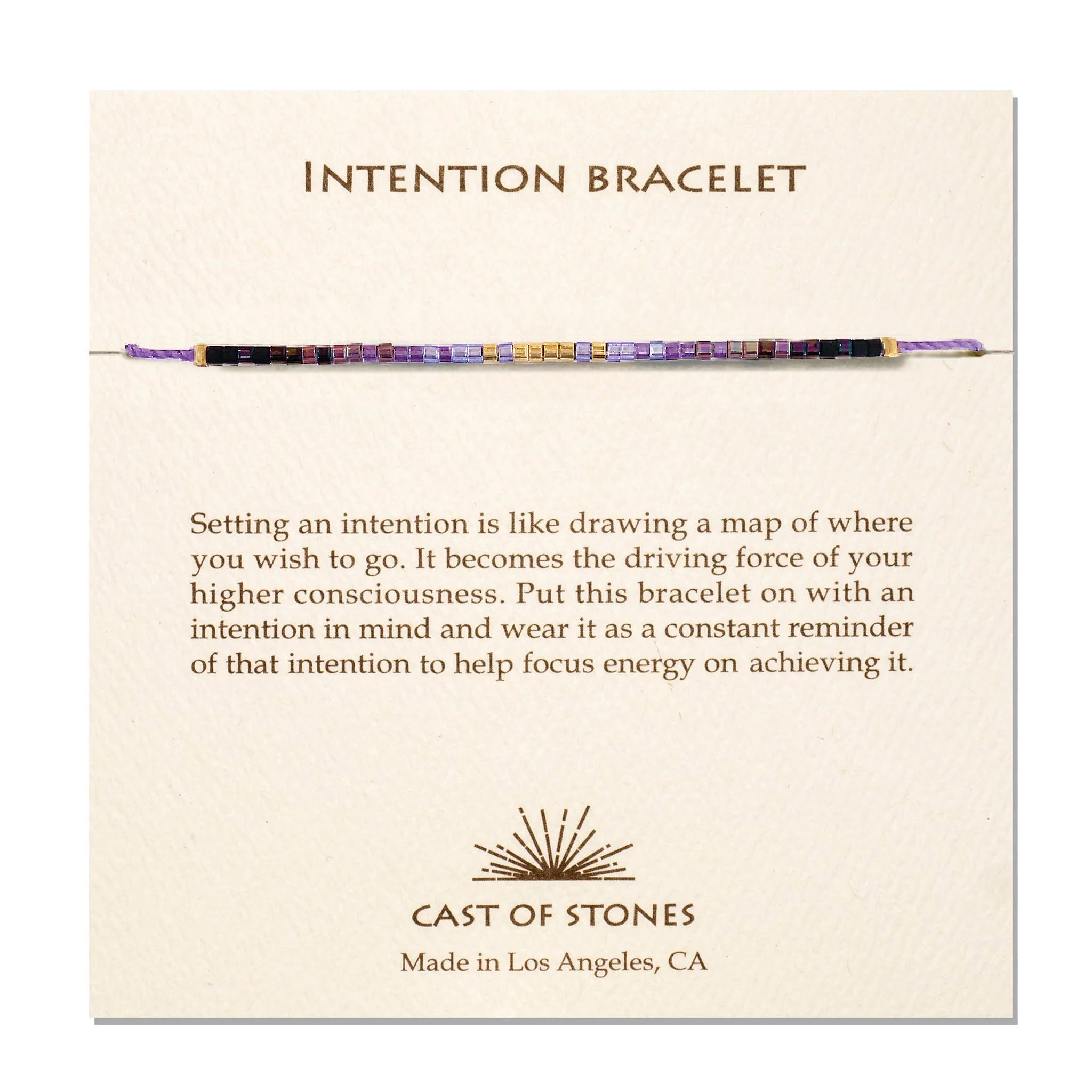 Intention Bracelet - Radiant Violet