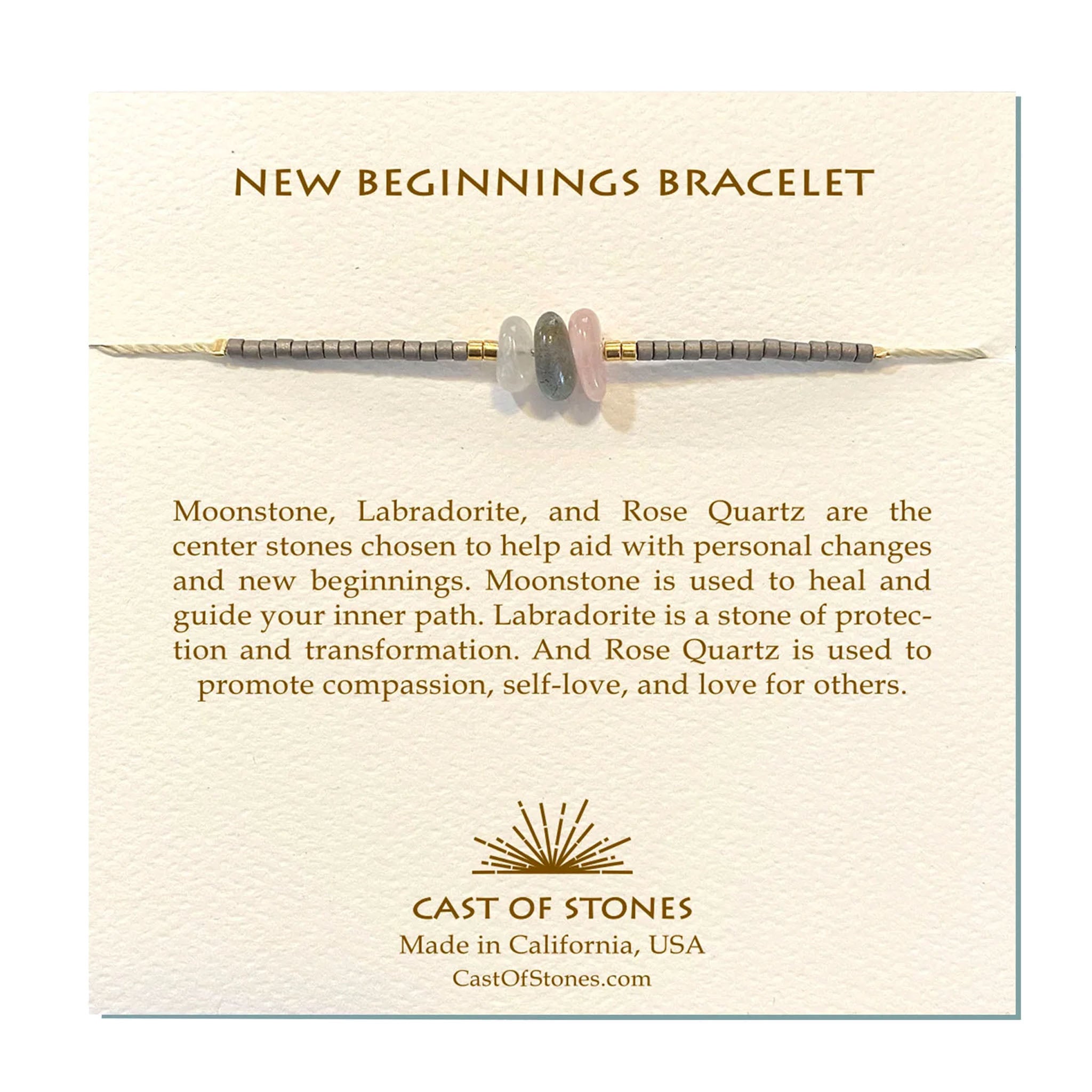 New Beginnings Gemstone Bracelet