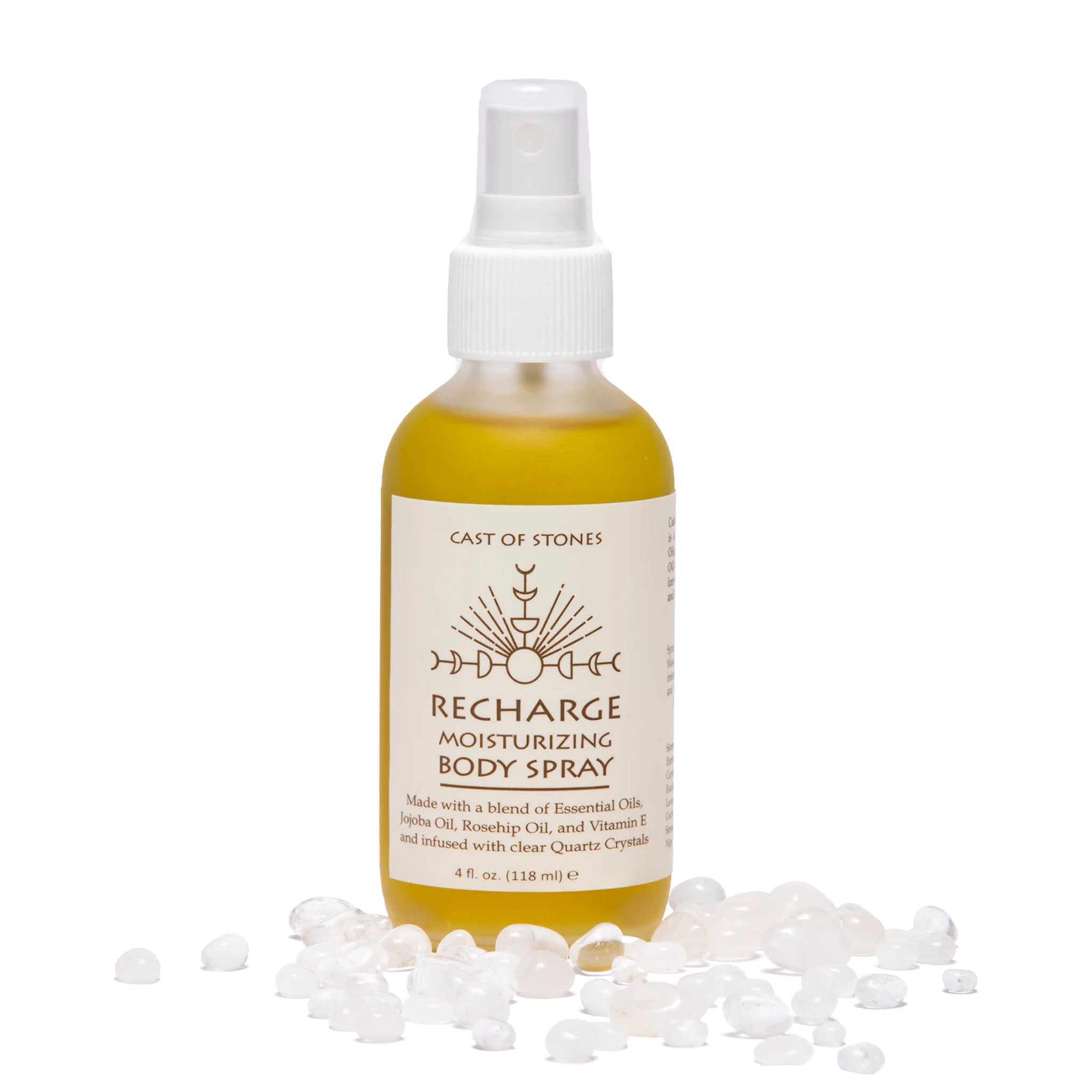 Recharge Moisturizing Spray with Clear Quartz Crystals