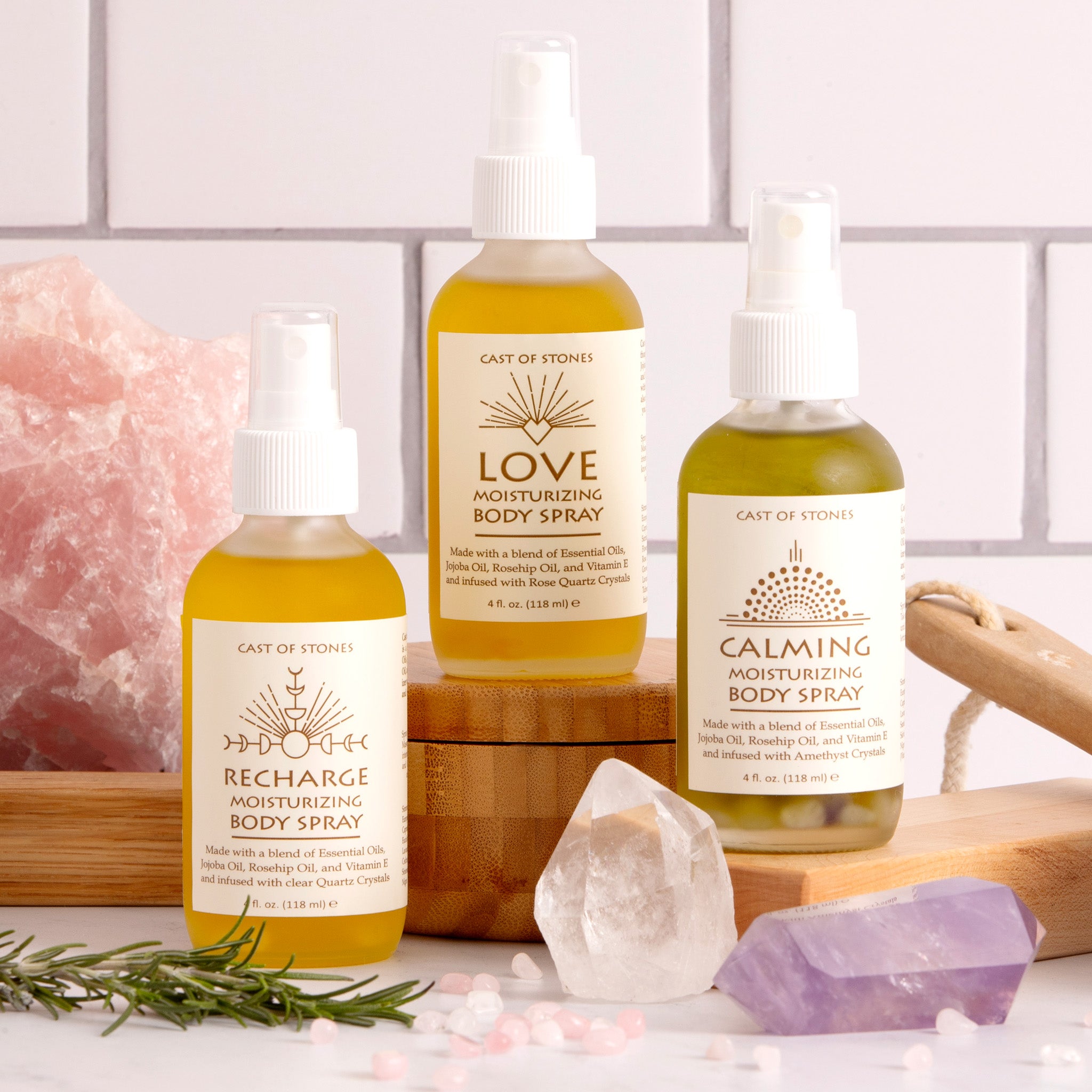 Moisturizing Body Spray Gift Set - 3 Sprays